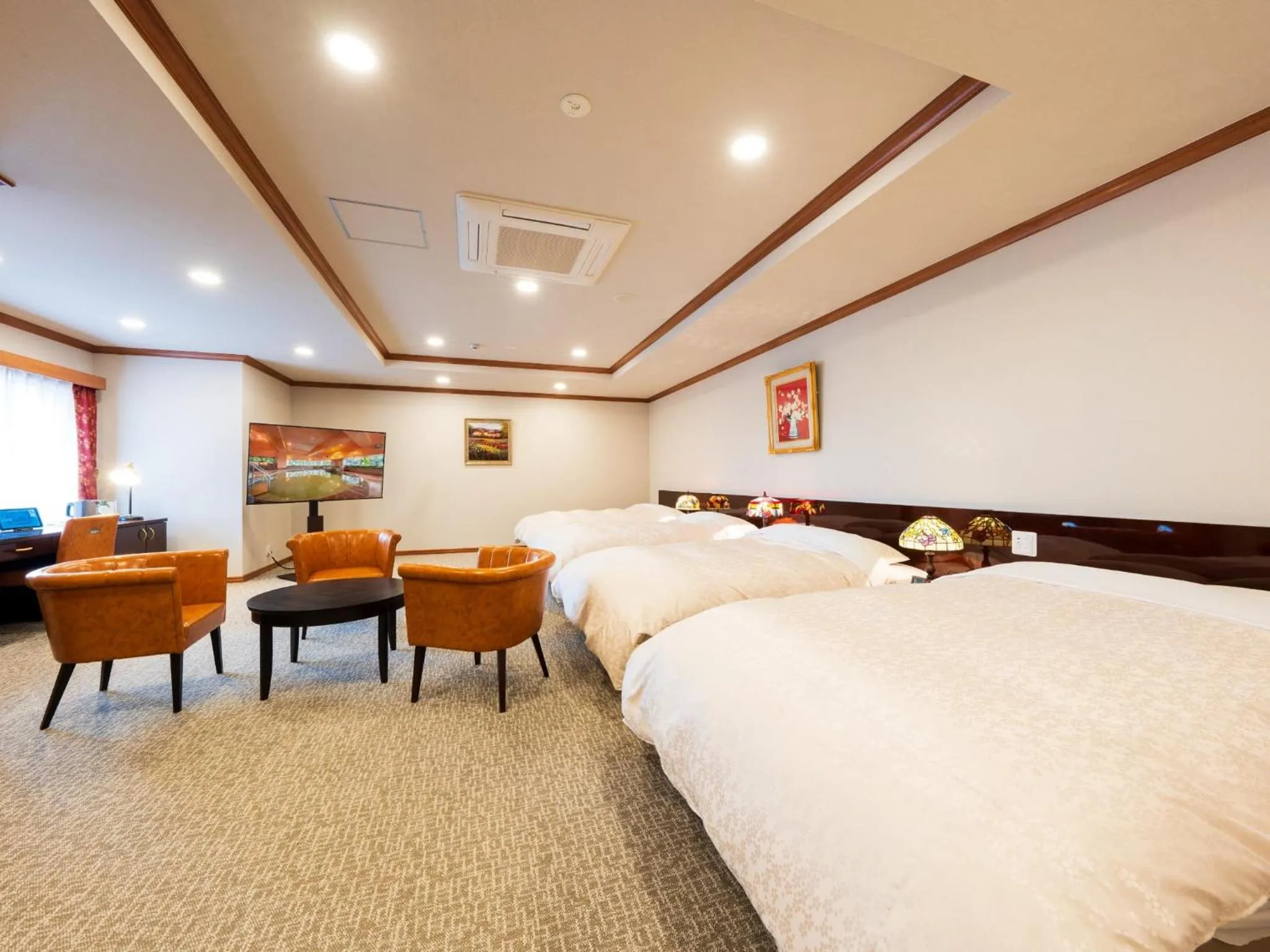 Photo of the whole room, Bed in BeppuOnsen Hotel Sansenkaku