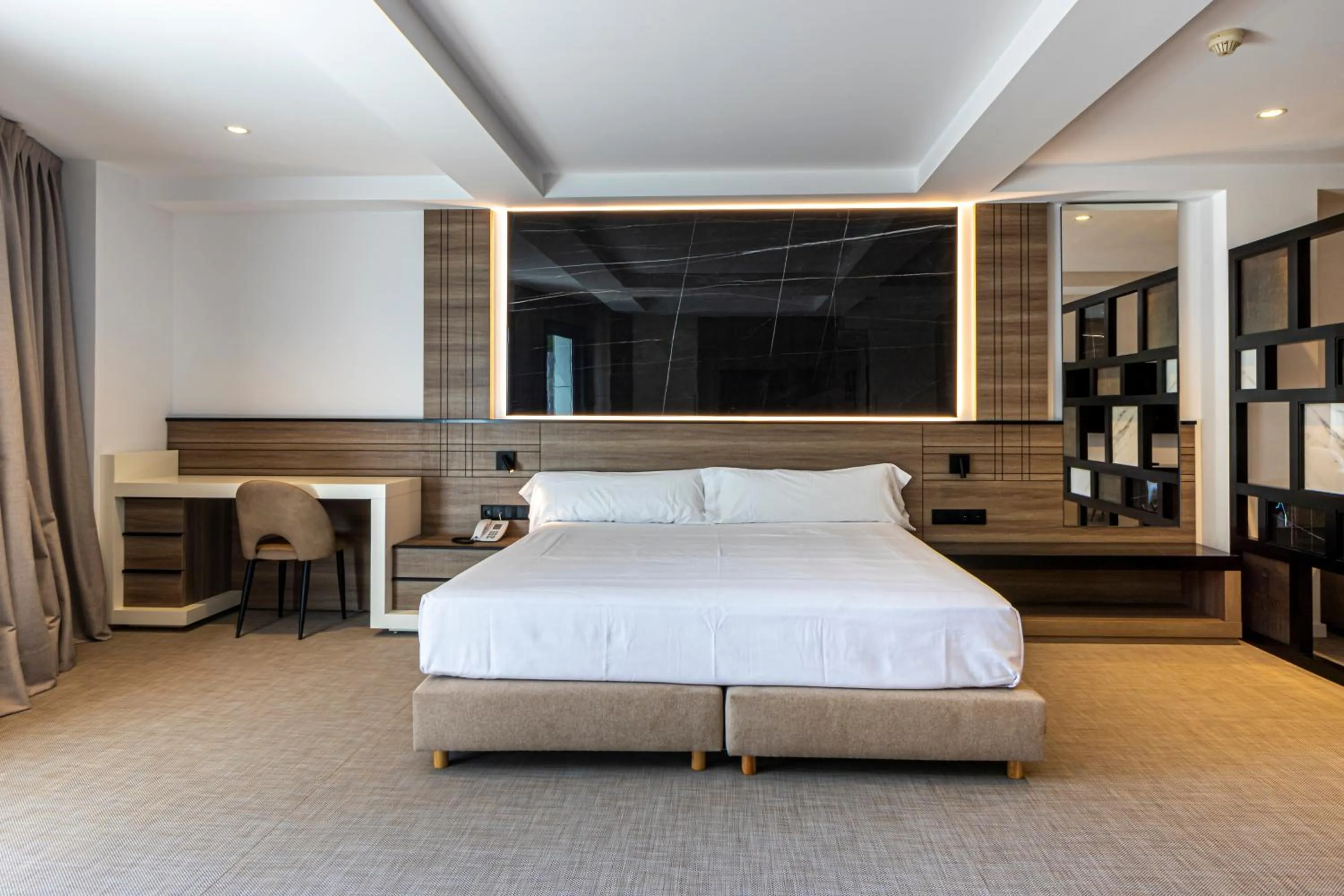 Bed in Hotel Inffinit Sanxenxo