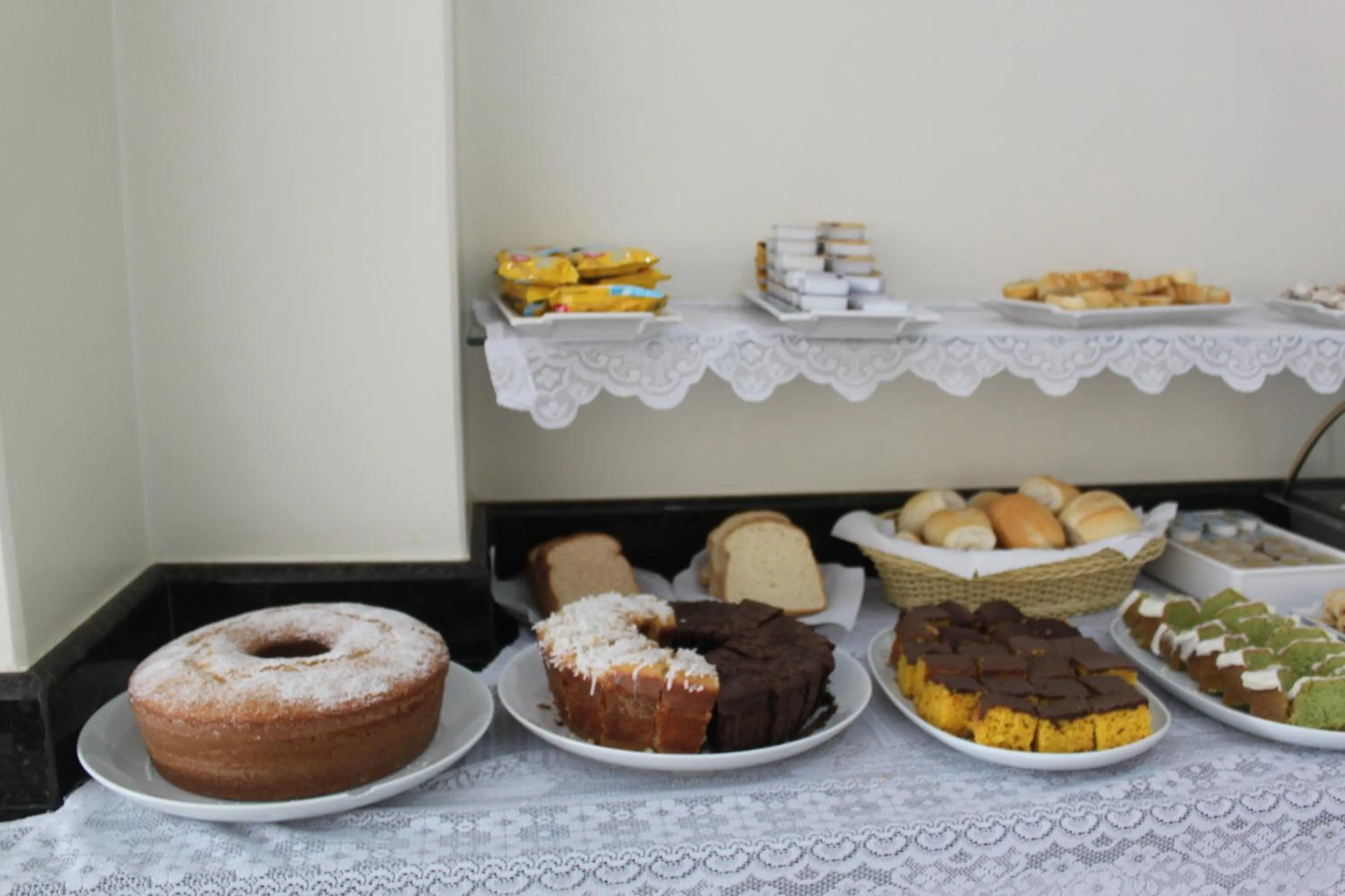 Buffet breakfast in Hotel Galead