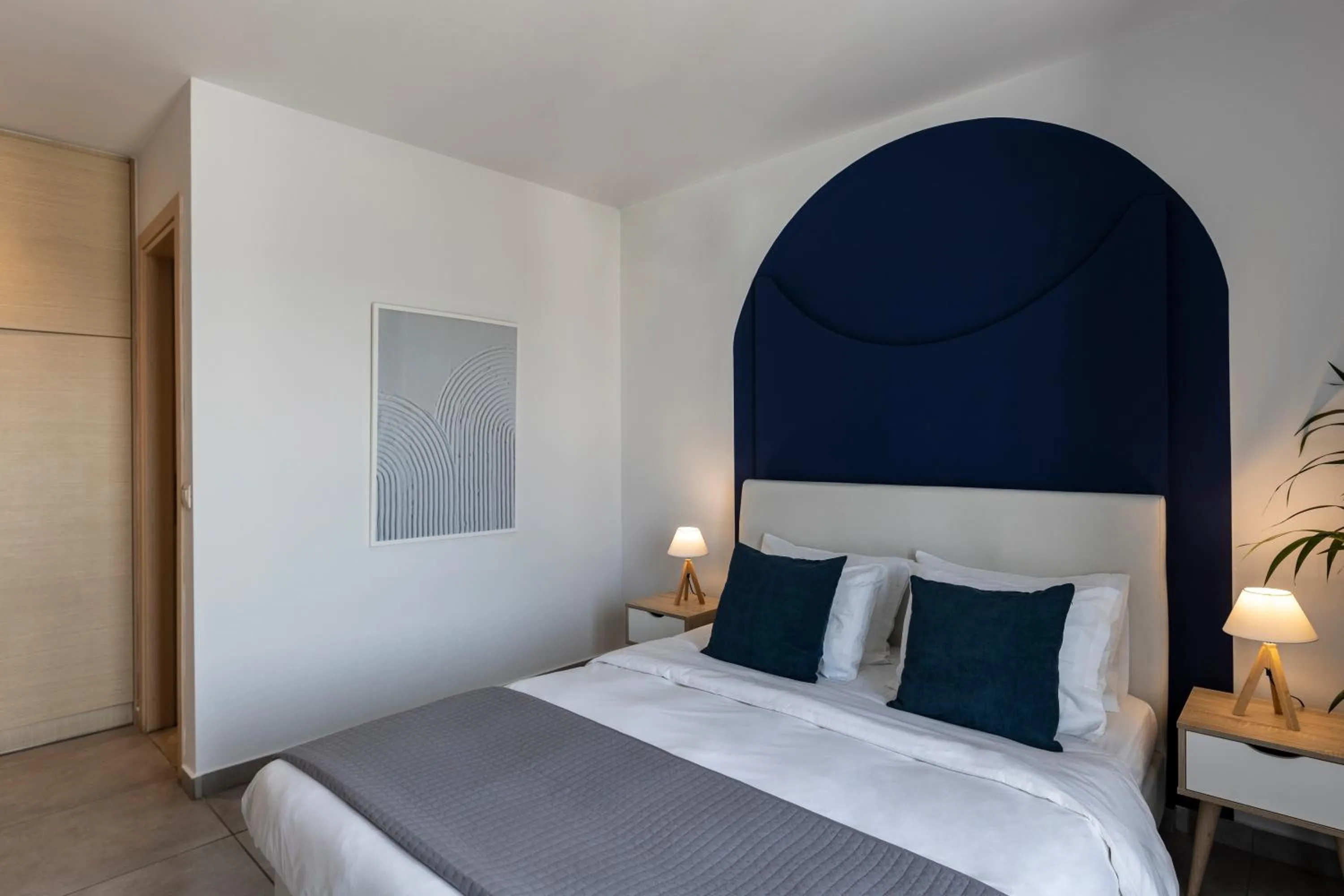 Bed in Hotel Kontes Comfort