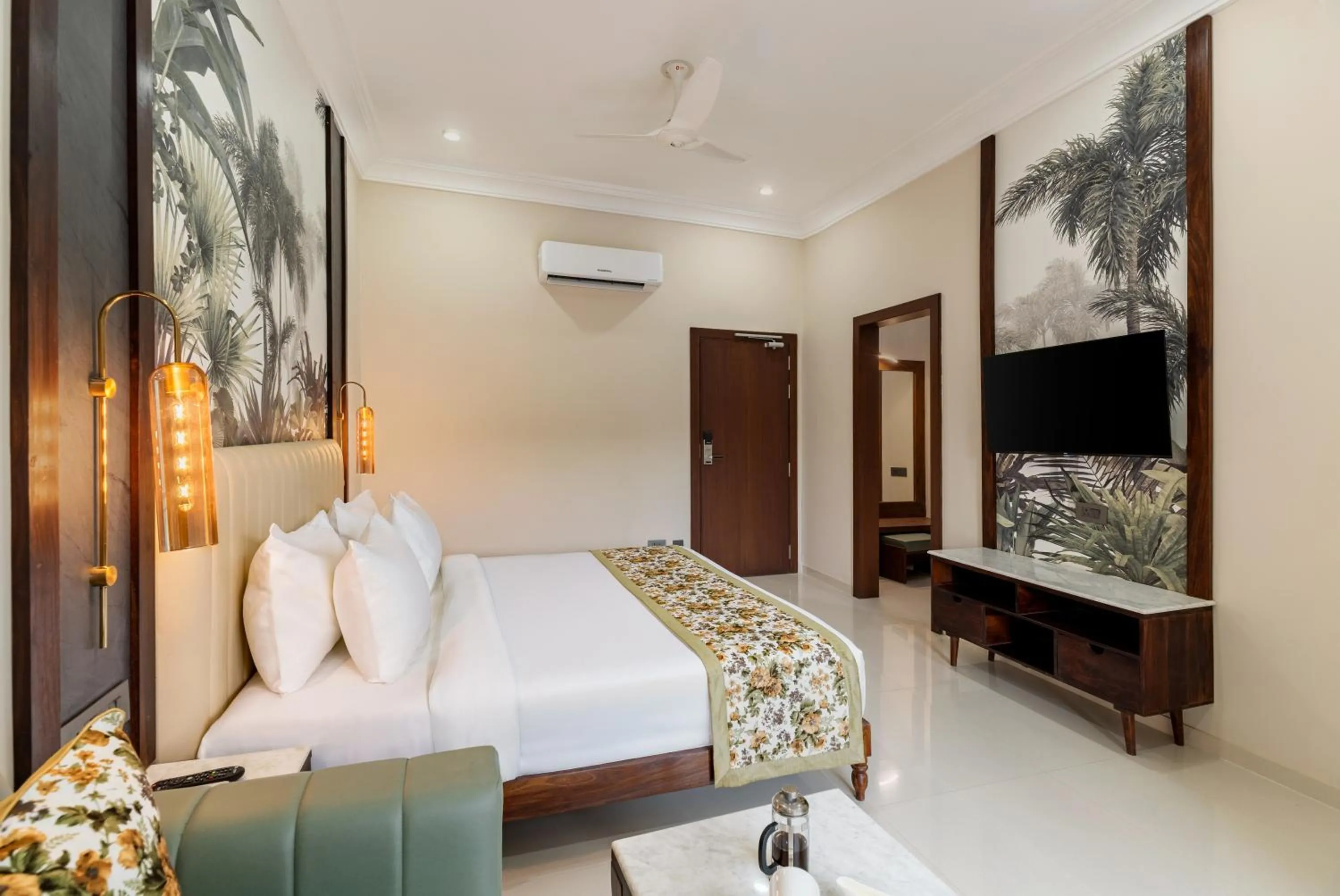 Bedroom, Bed in Namoka The Fort Resort, Kumbhalgarh