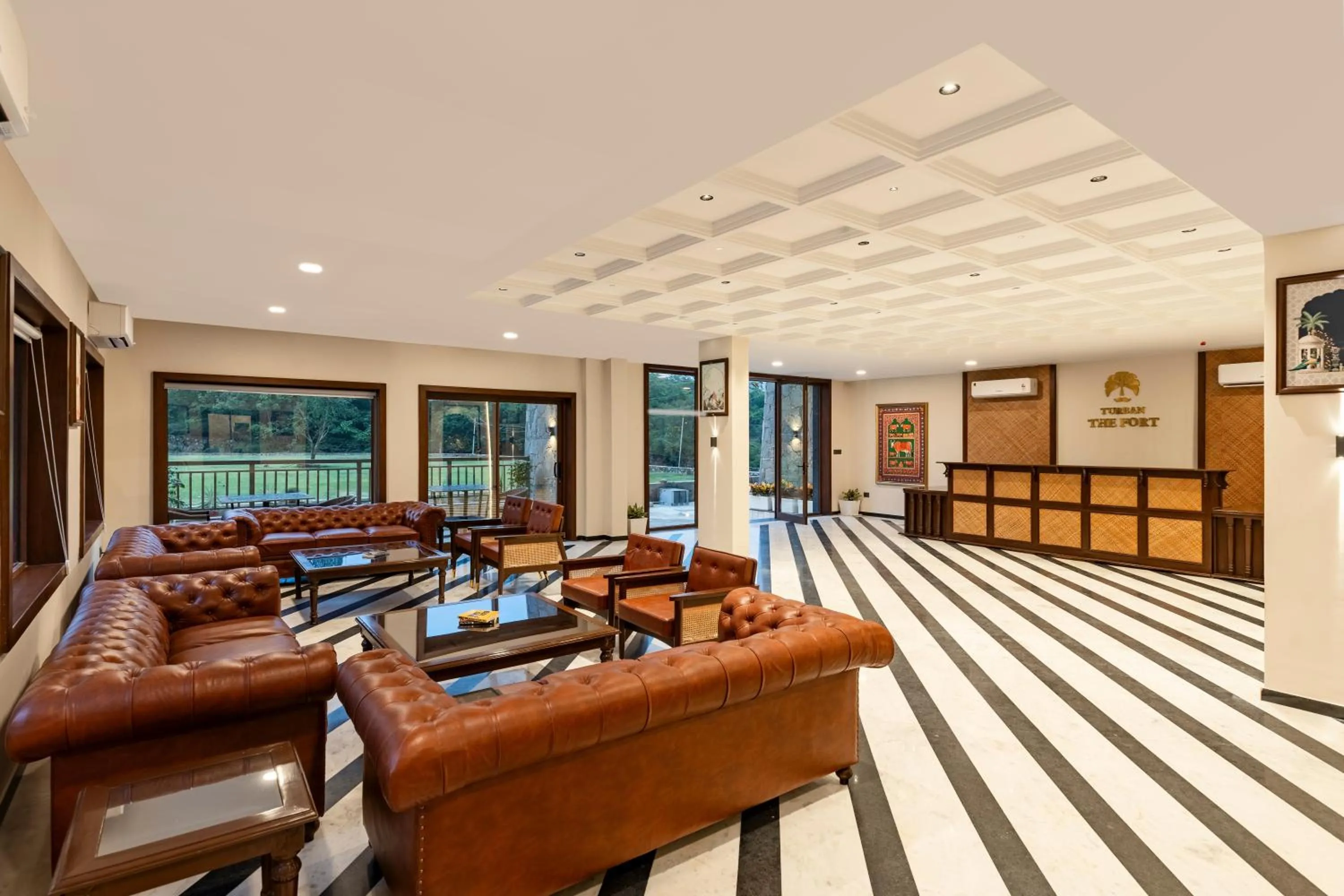 Lobby or reception in Namoka The Fort Resort, Kumbhalgarh