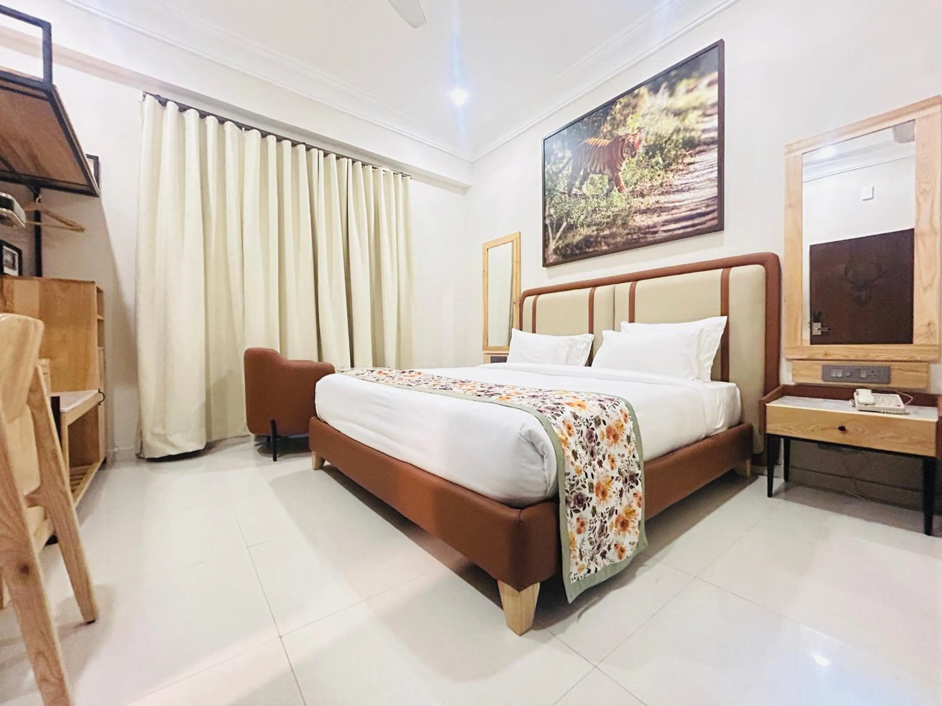 Bedroom, Bed in Namoka The Fort Resort, Kumbhalgarh