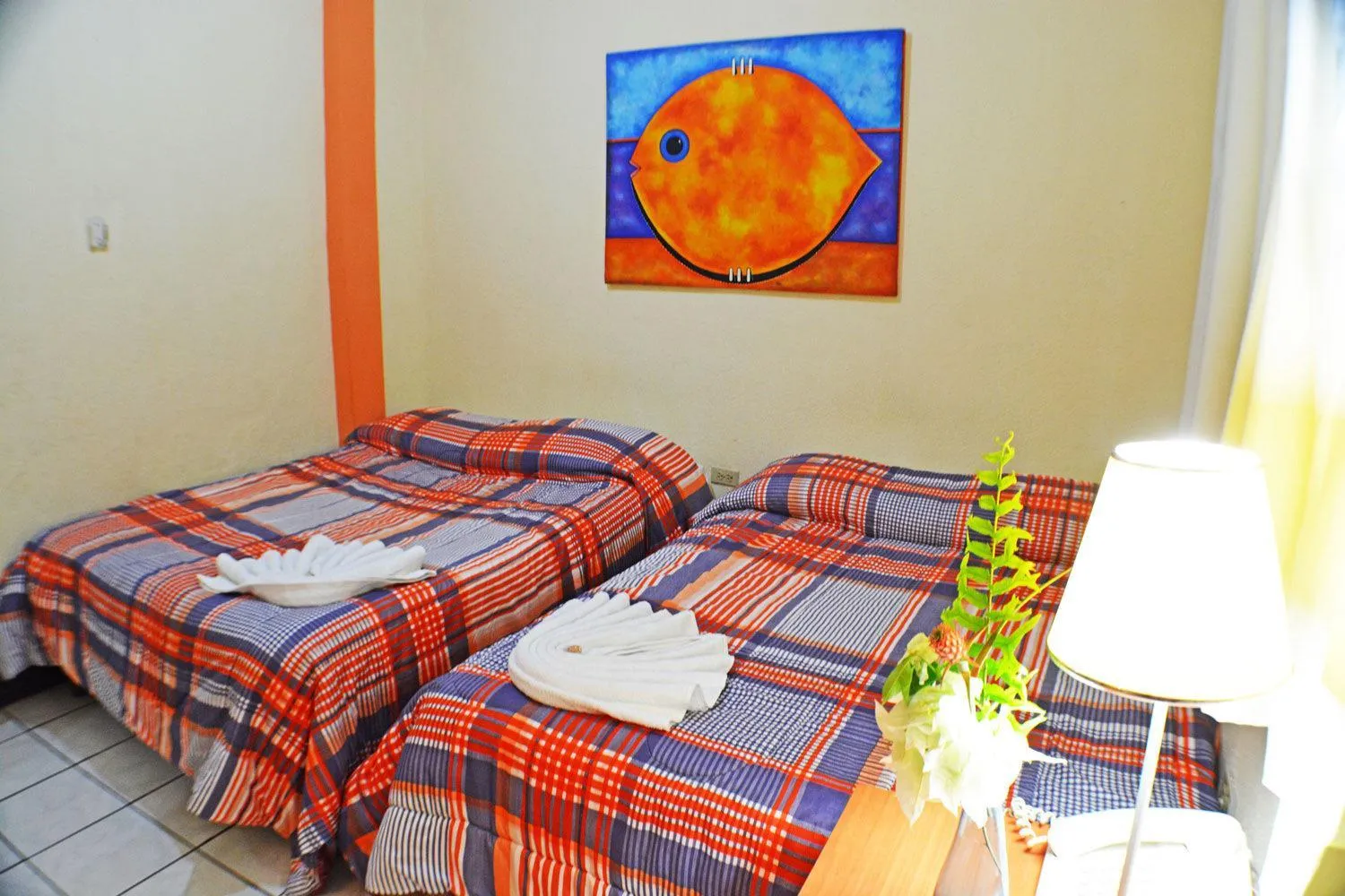 Bed in Hostal Pacifico Chinandega