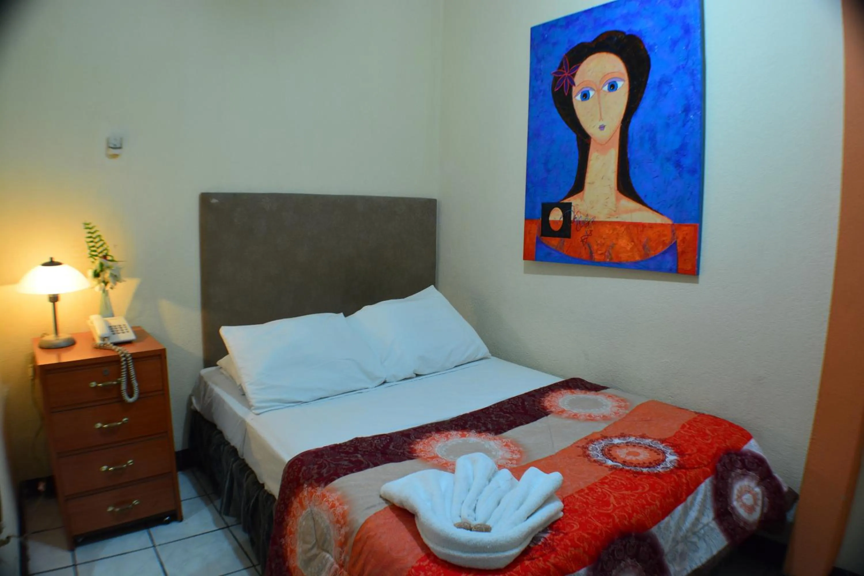Bed in Hostal Pacifico Chinandega