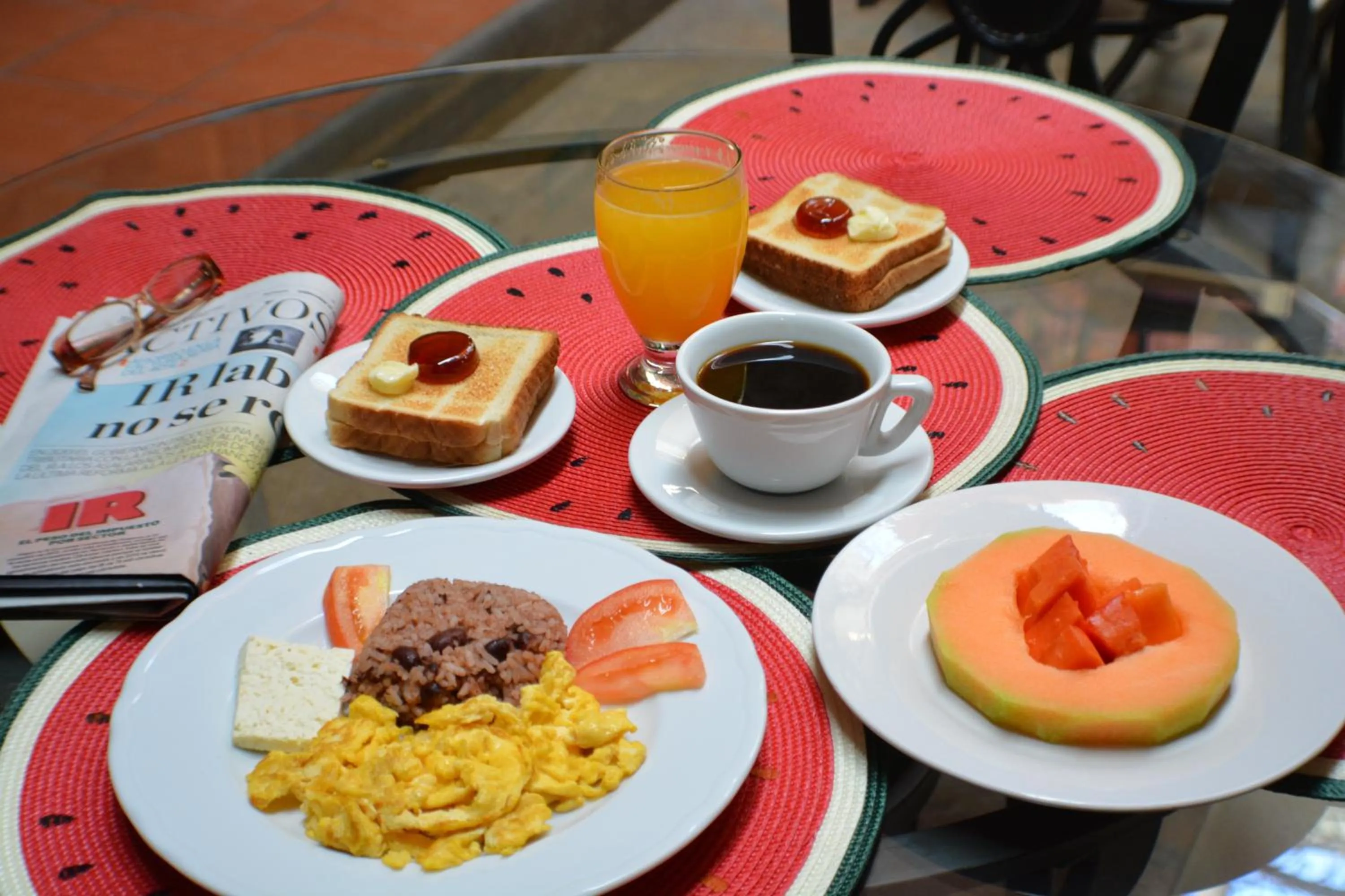 Food and drinks in Hostal Pacifico Chinandega