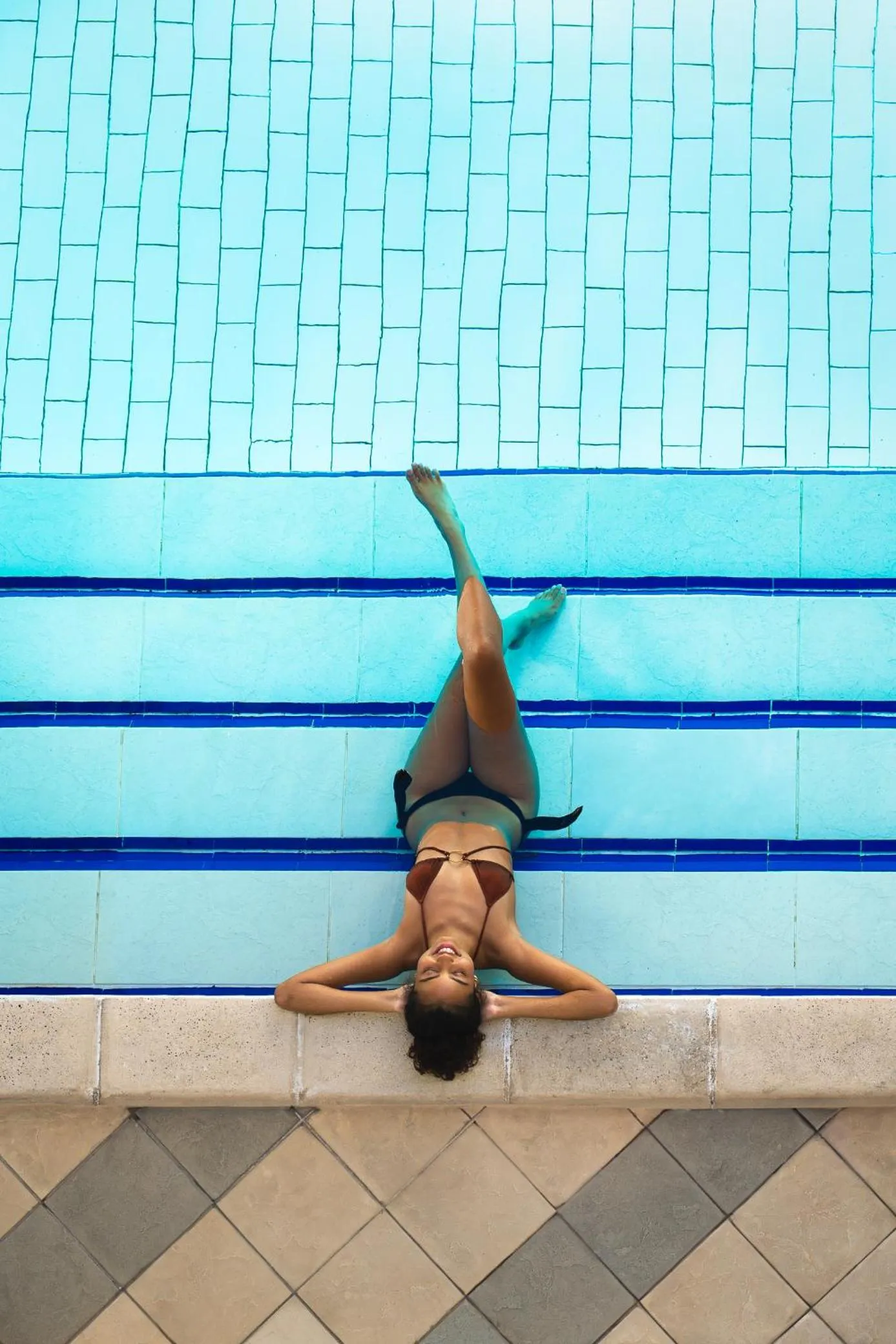 Swimming pool in Hotel Austral by Exsel