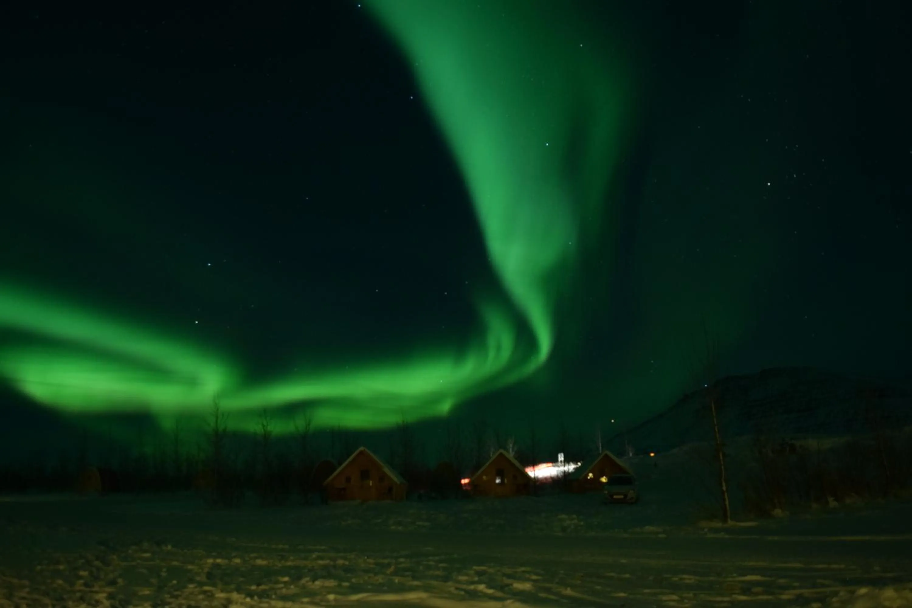 View (from property/room) in Fossatun Camping Pods & Cottages - Sleeping Bag Accommodation