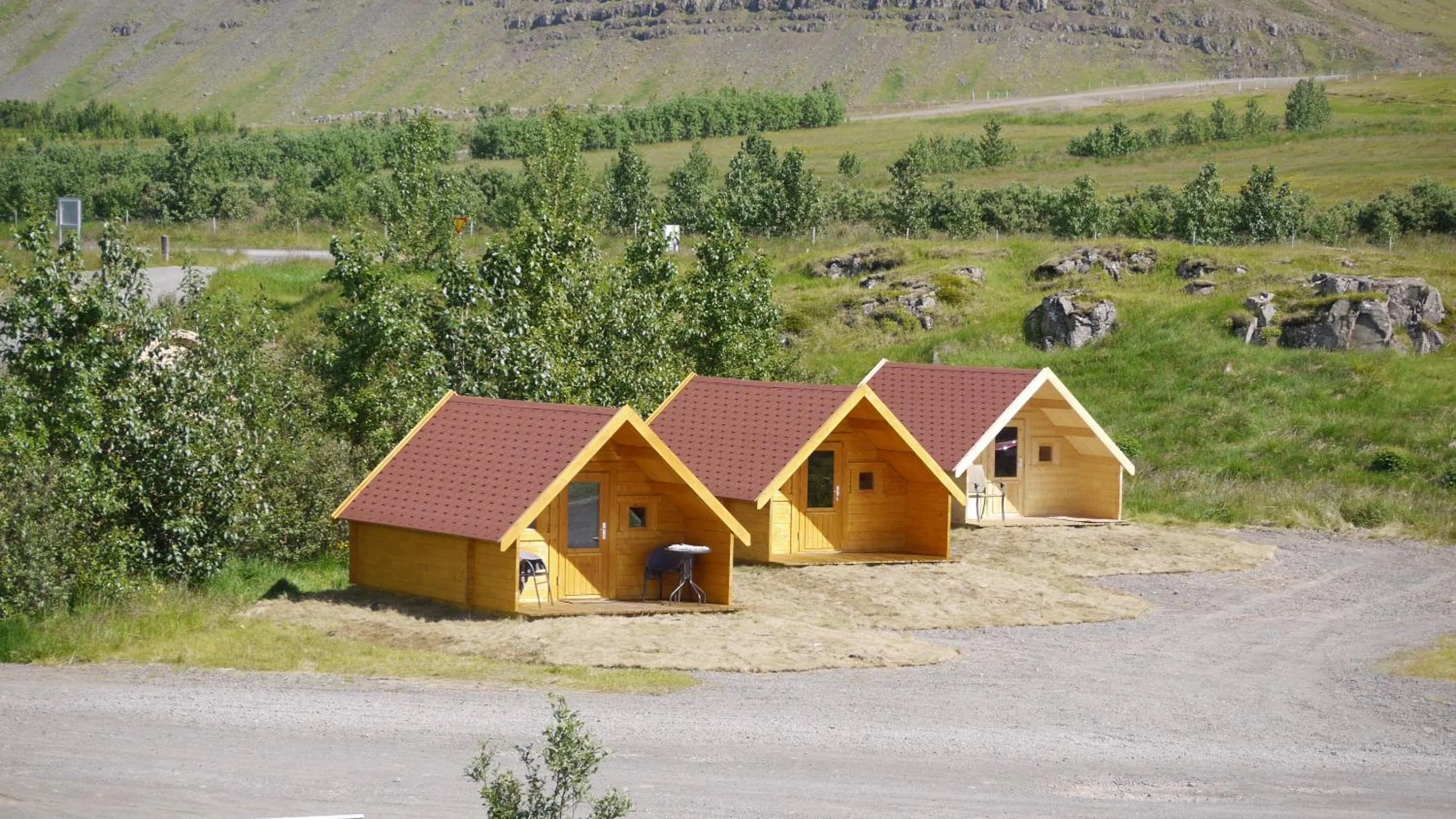 Day in Fossatun Camping Pods & Cottages - Sleeping Bag Accommodation