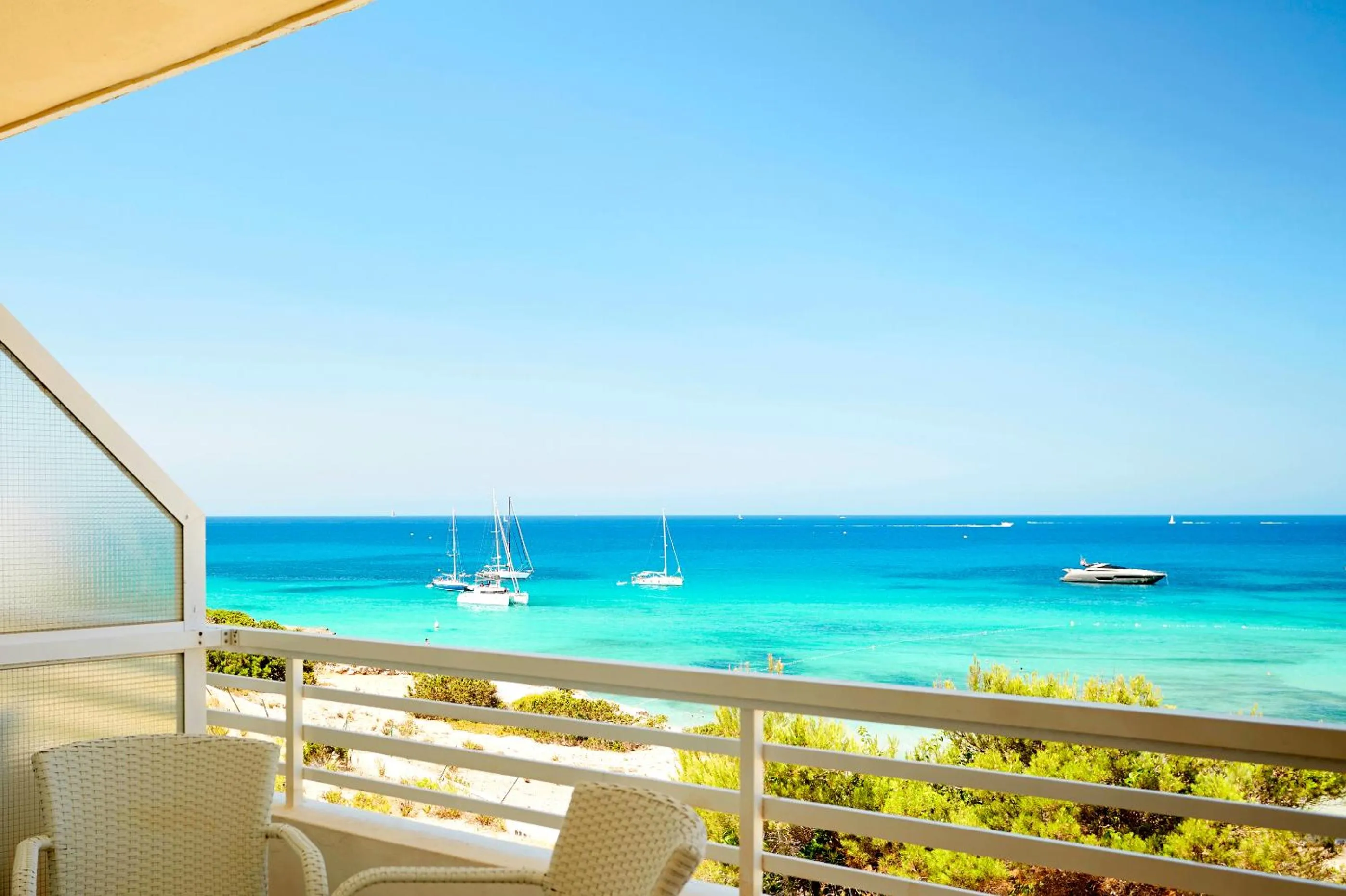 Balcony/Terrace in Insotel Club Tarida Playa