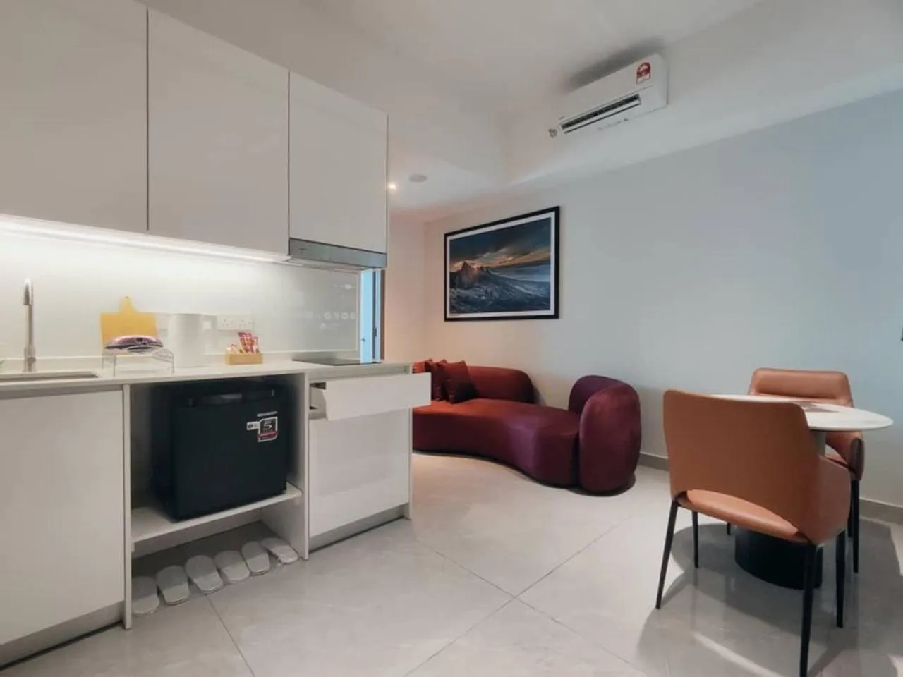 Kitchen or kitchenette in Bay Win La,mer Butik