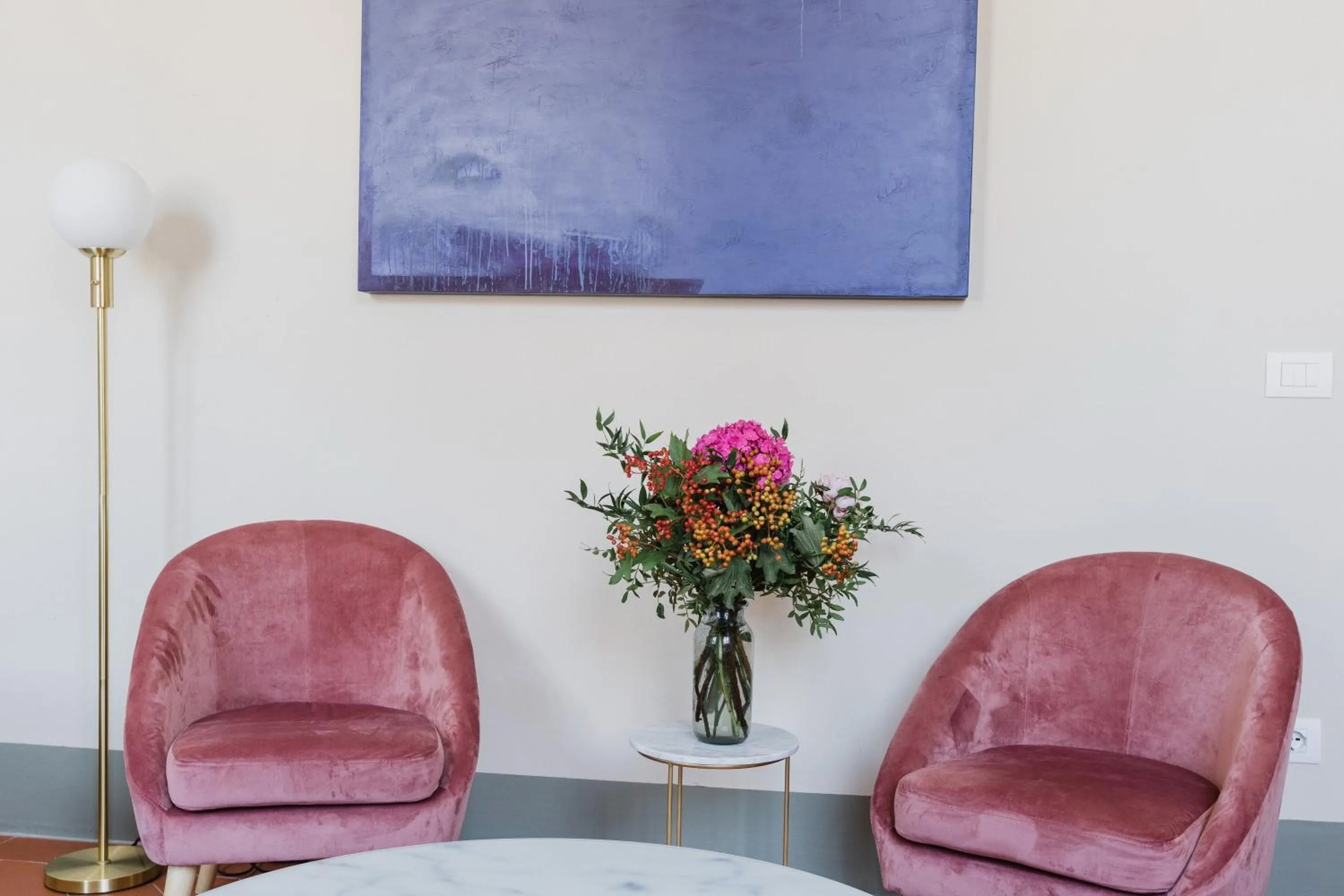 Decorative detail in The Artists' Palace Florence