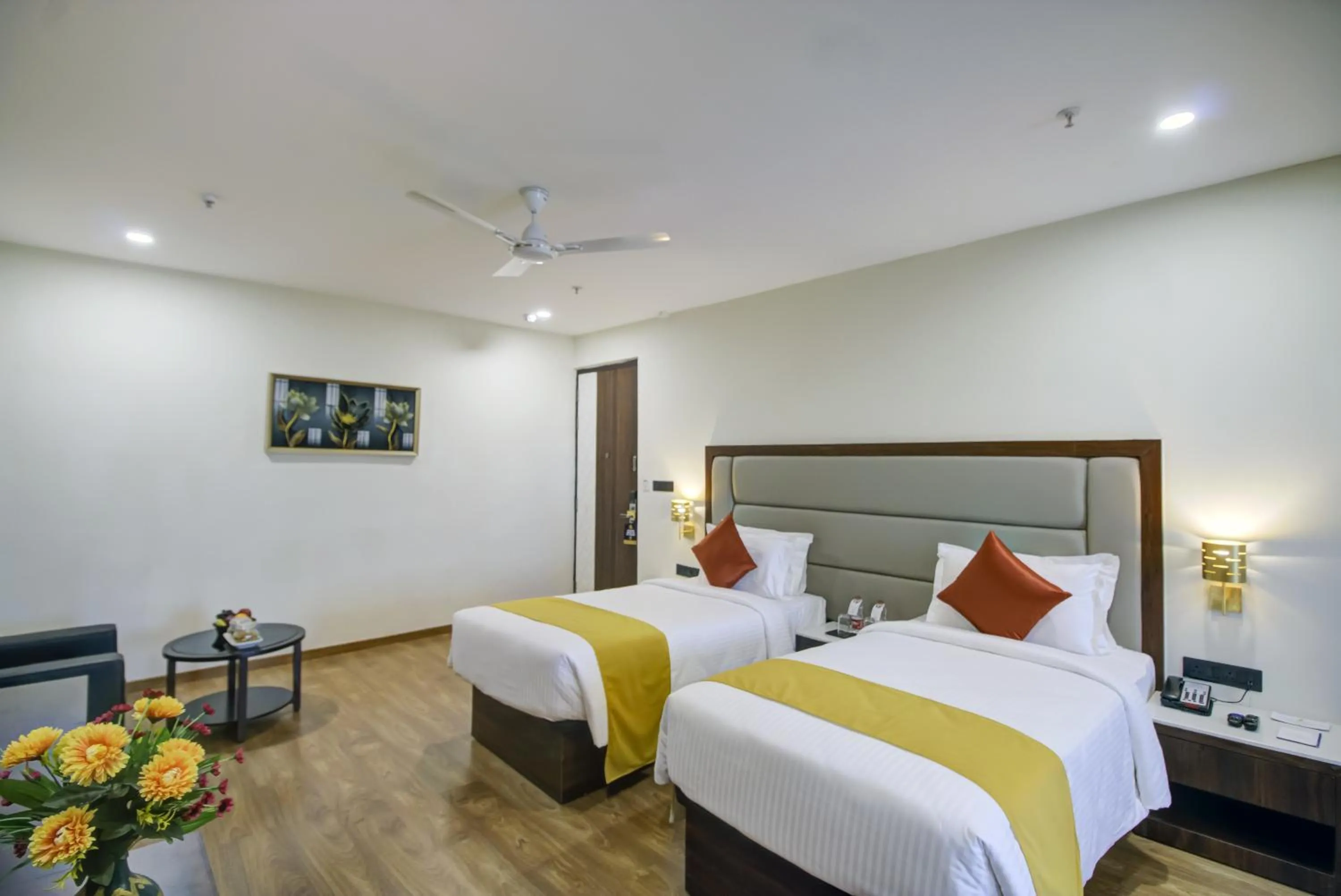 Bed in The Bindal Hotel