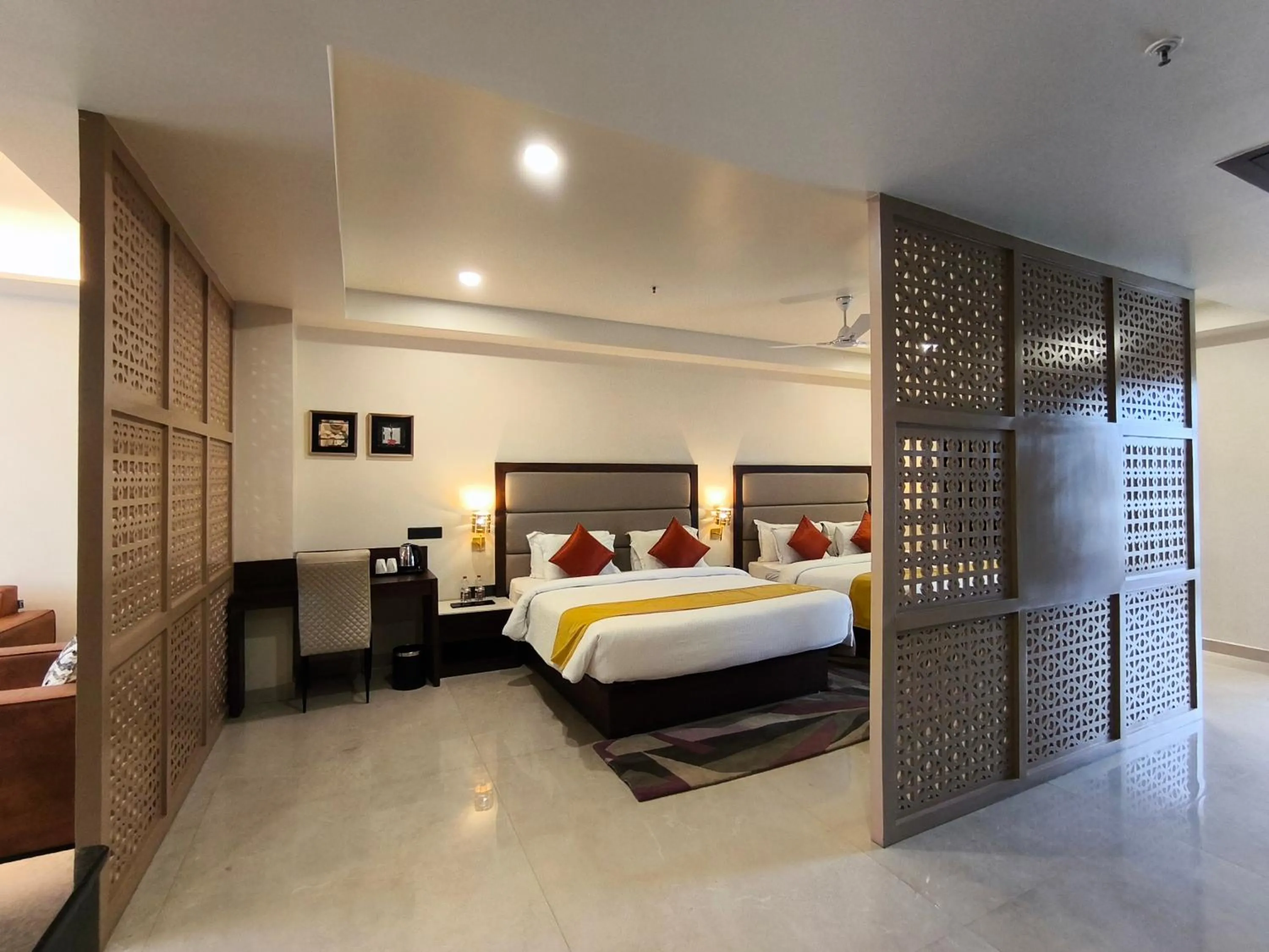 Bed in The Bindal Hotel