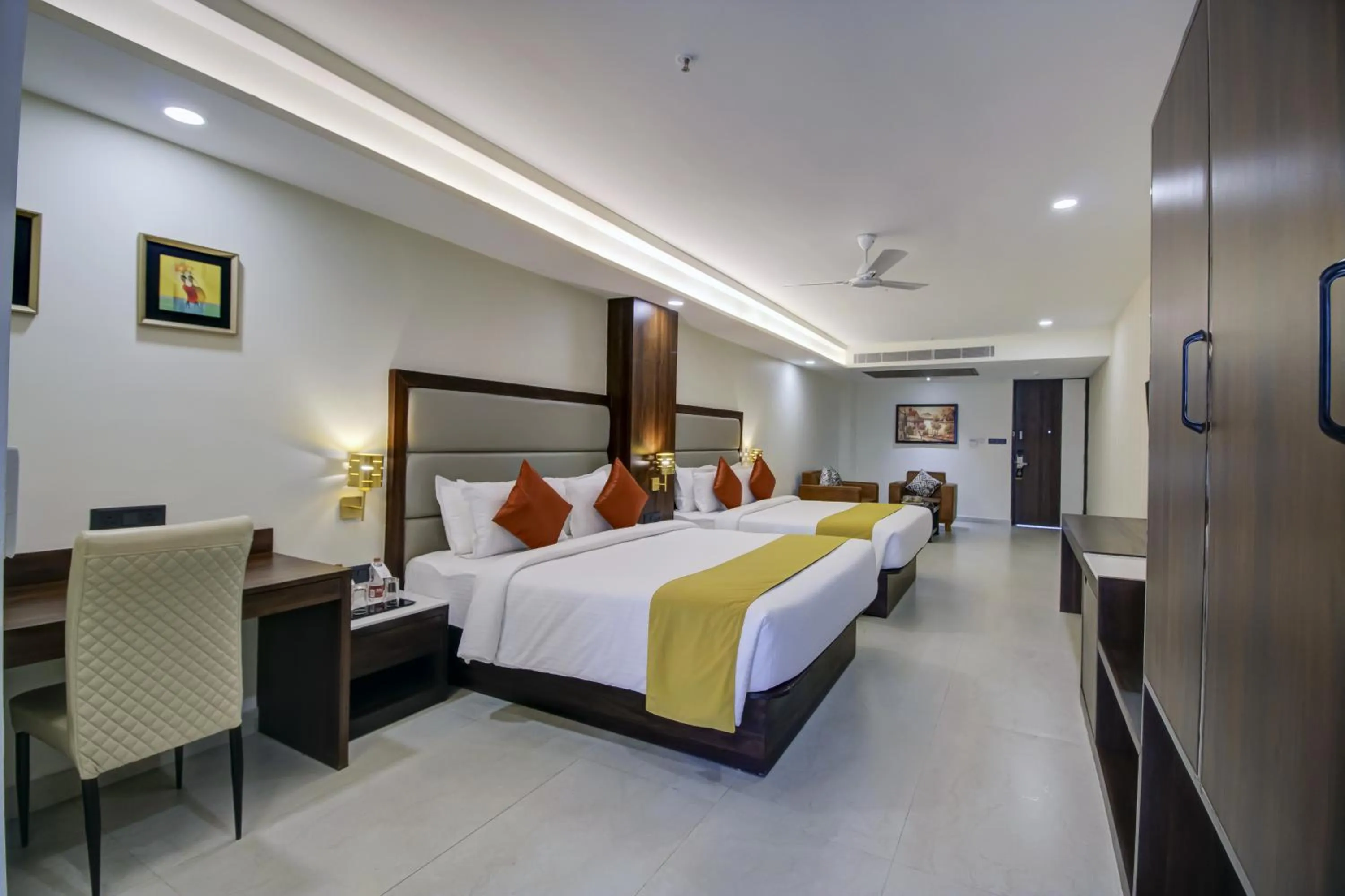 Photo of the whole room, Bed in The Bindal Hotel