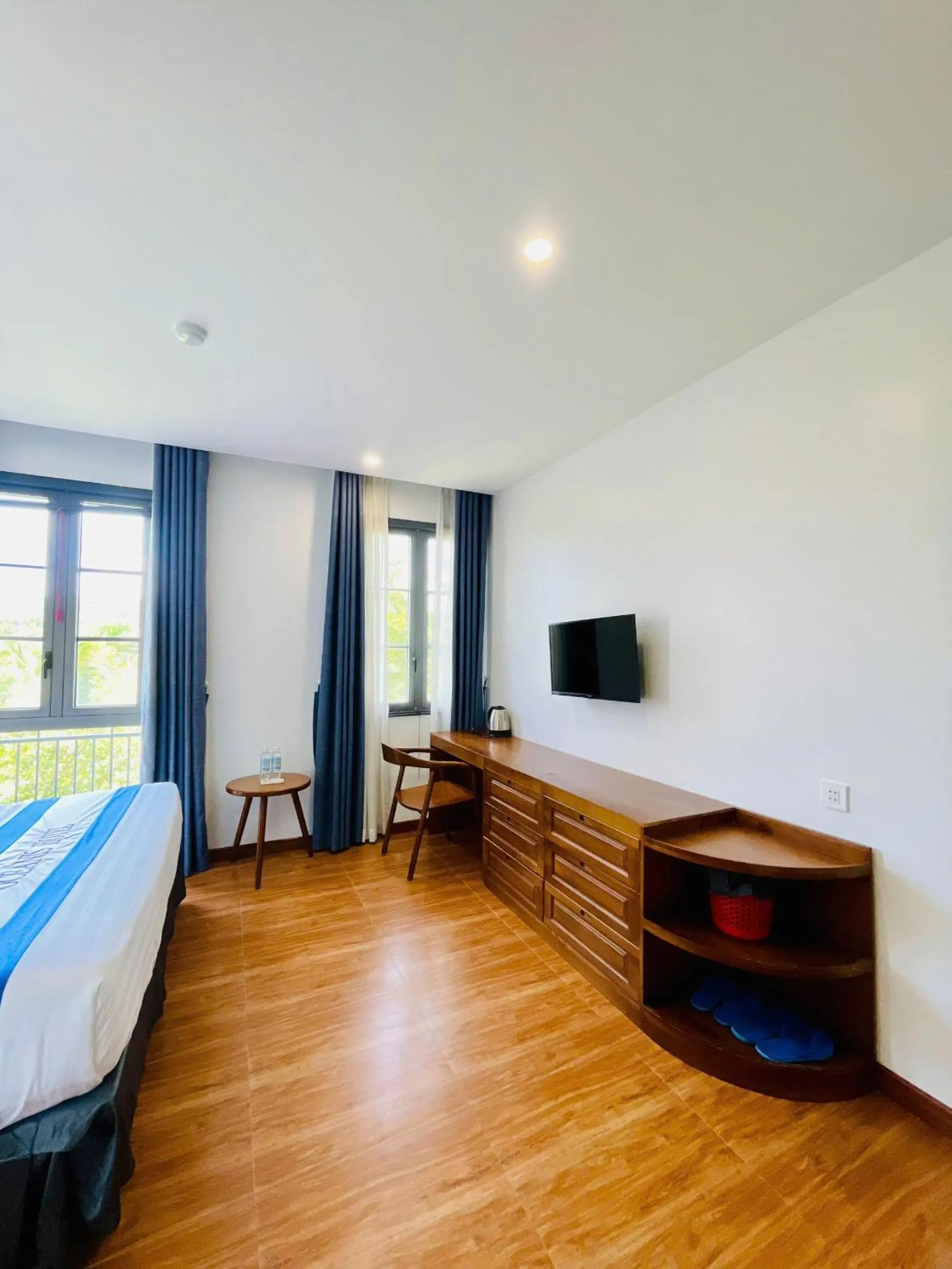 Bed in Oceanis Hotel