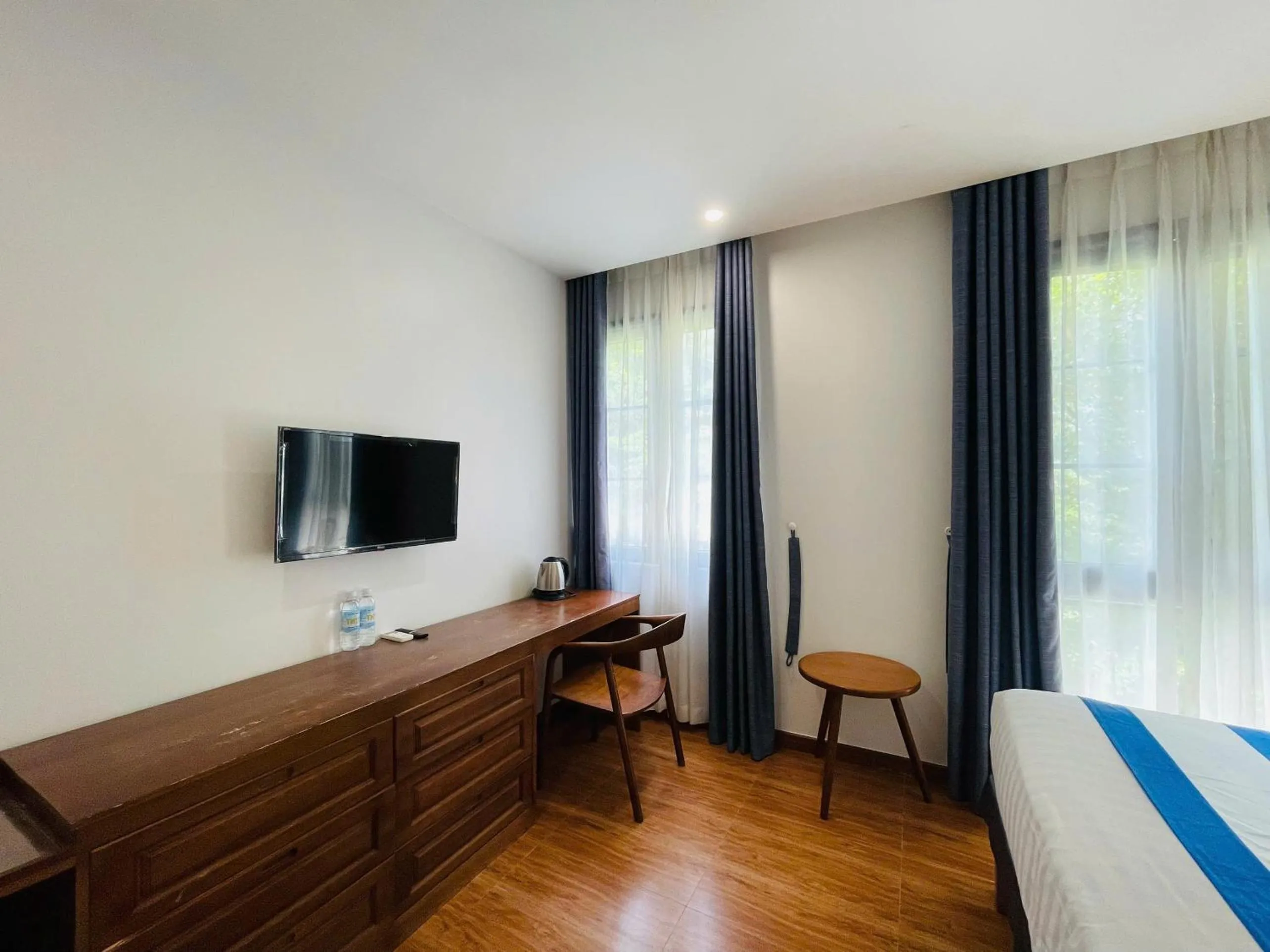 Bed in Oceanis Hotel