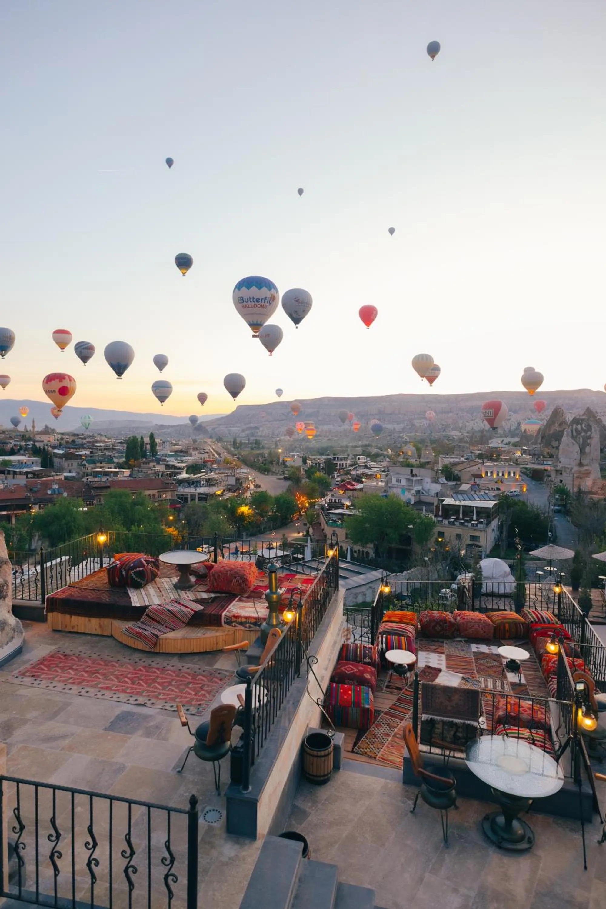 Patio in Nora Cave Hotel