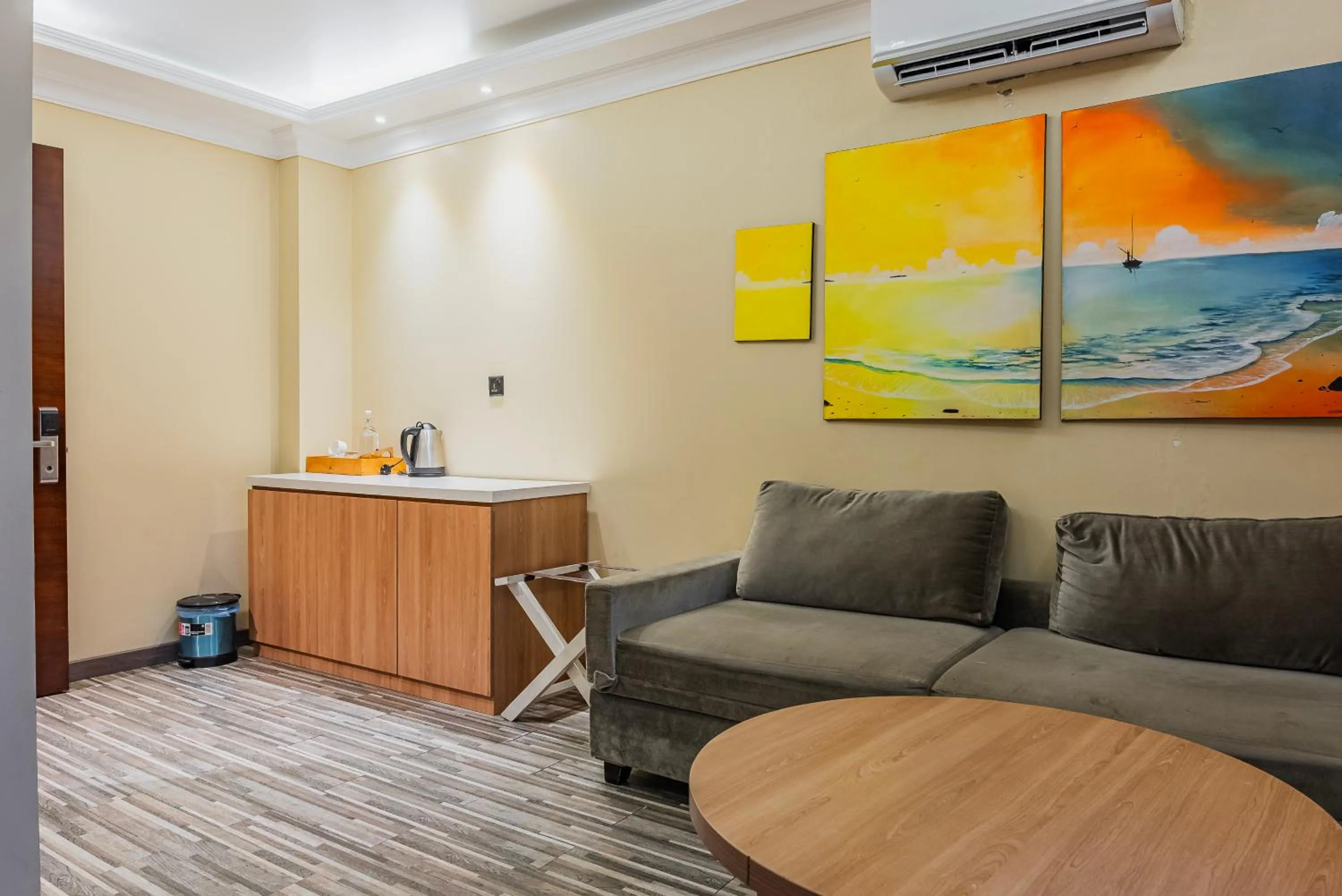 Living room in Coral Grand Beach & Spa