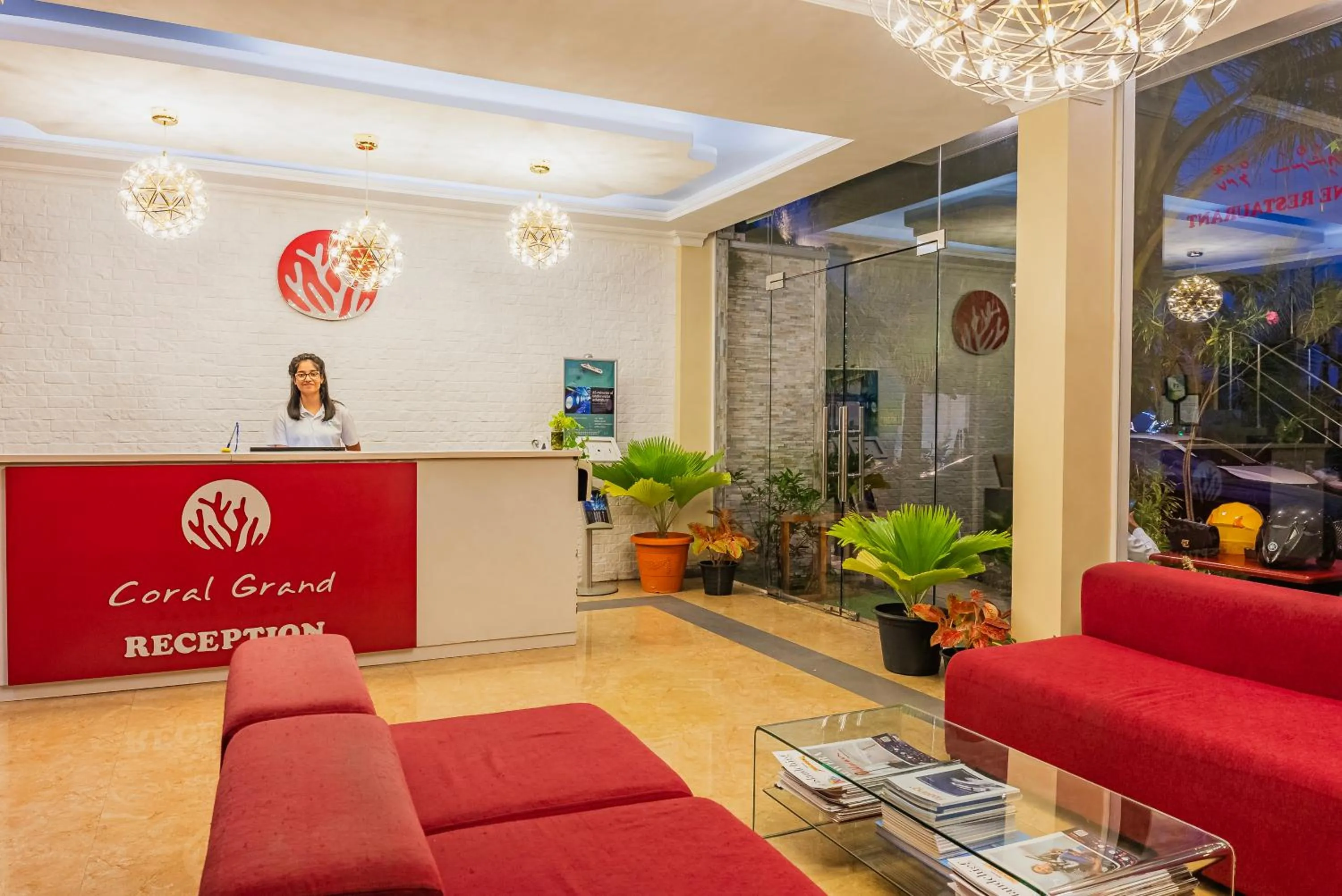 Night in Coral Grand Beach & Spa