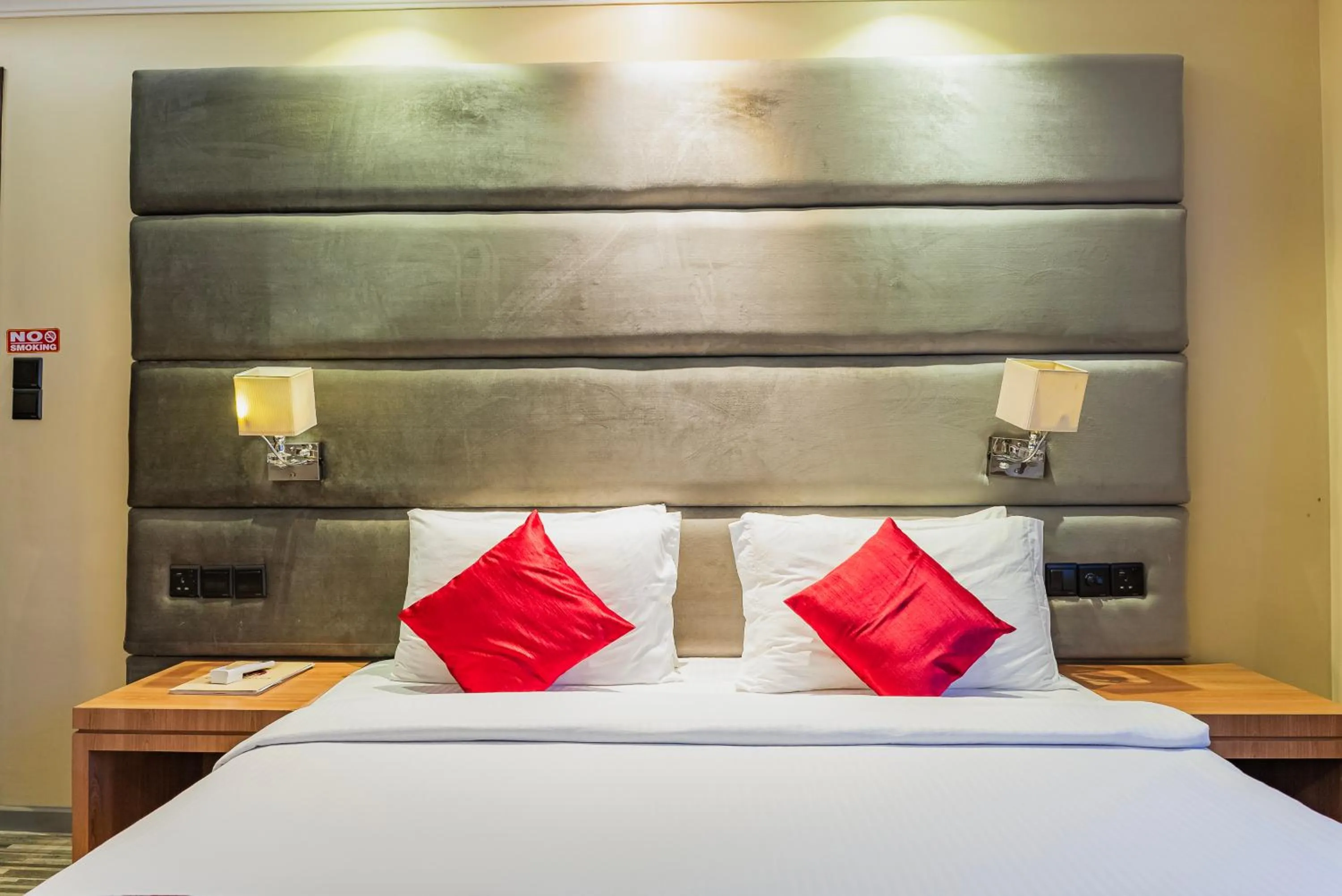 Bed in Coral Grand Beach & Spa