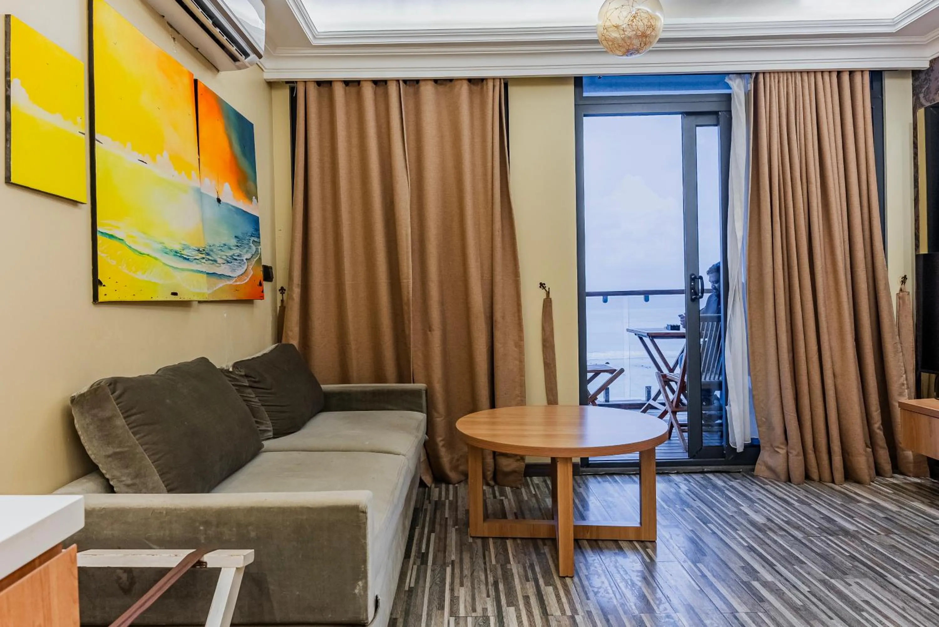 Living room in Coral Grand Beach & Spa