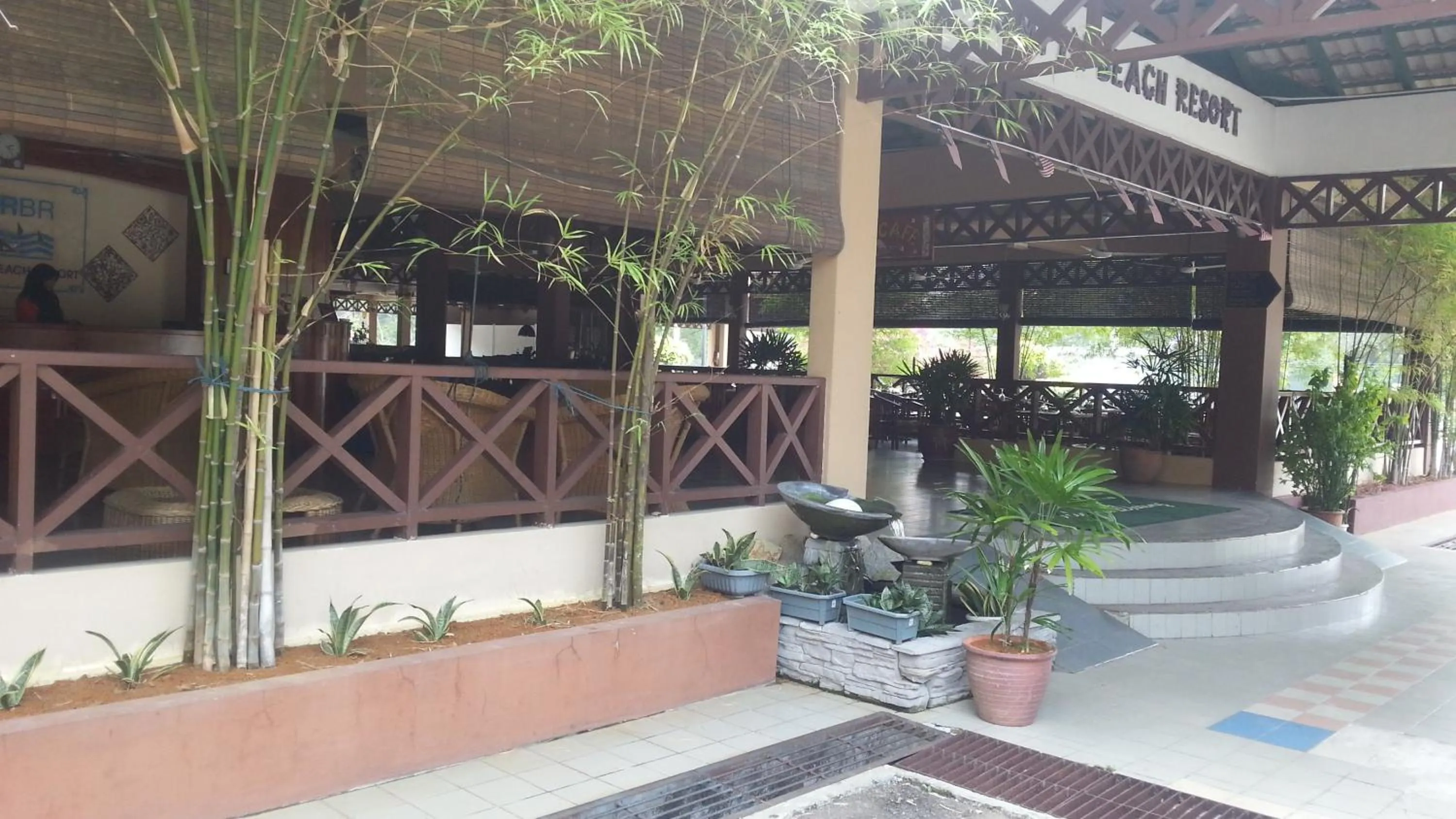 Facade/entrance in Rompin Beach Resorts