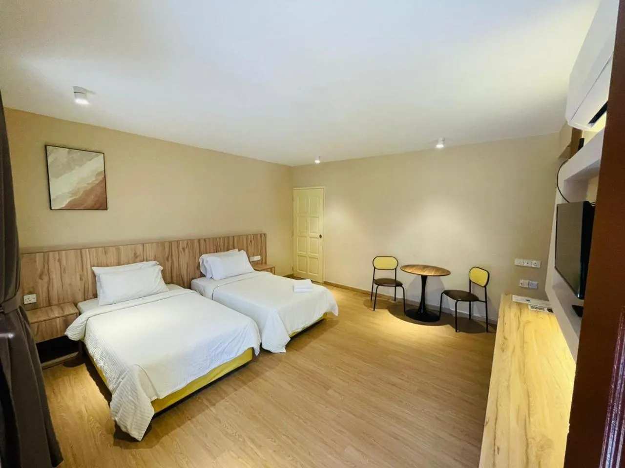 Photo of the whole room, Bed in Rompin Beach Resorts