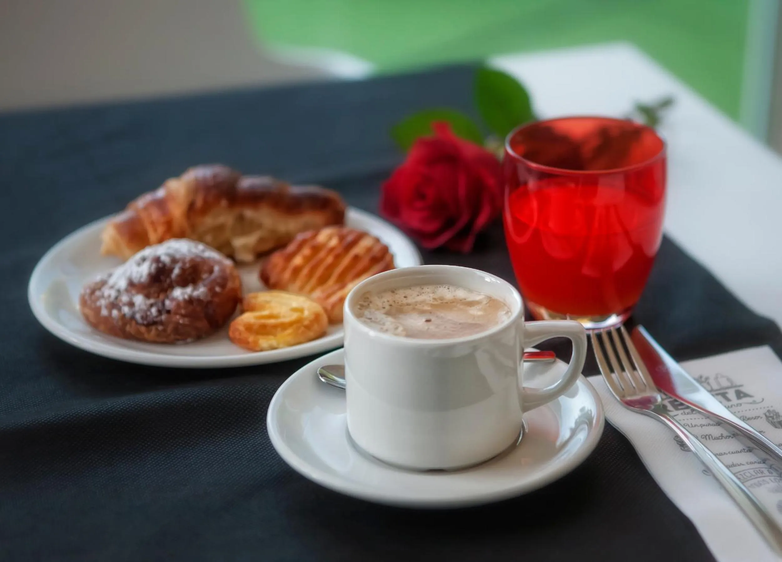 Breakfast in Hotel Playa Ribera