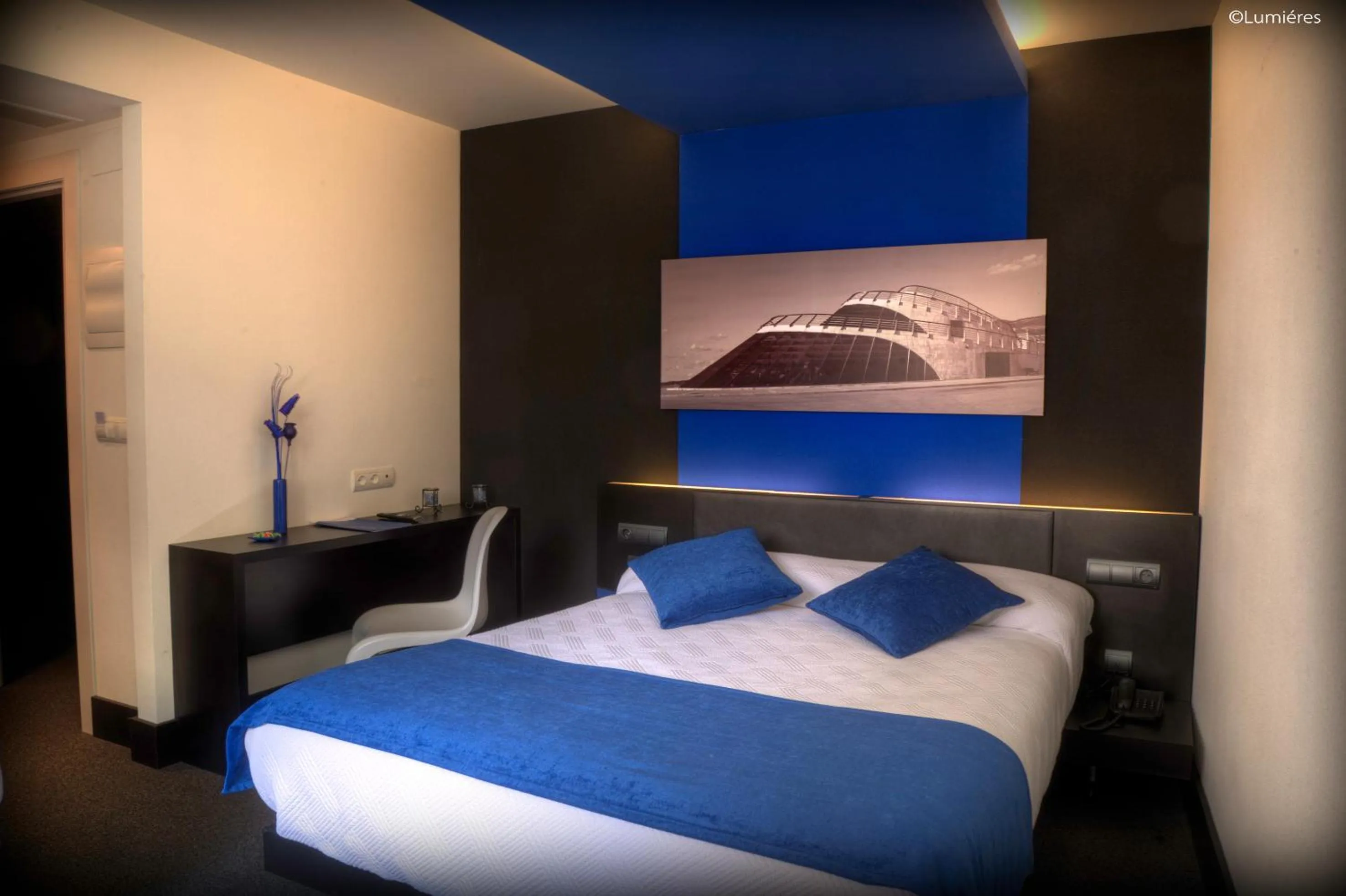 Bed in Hotel Playa Ribera