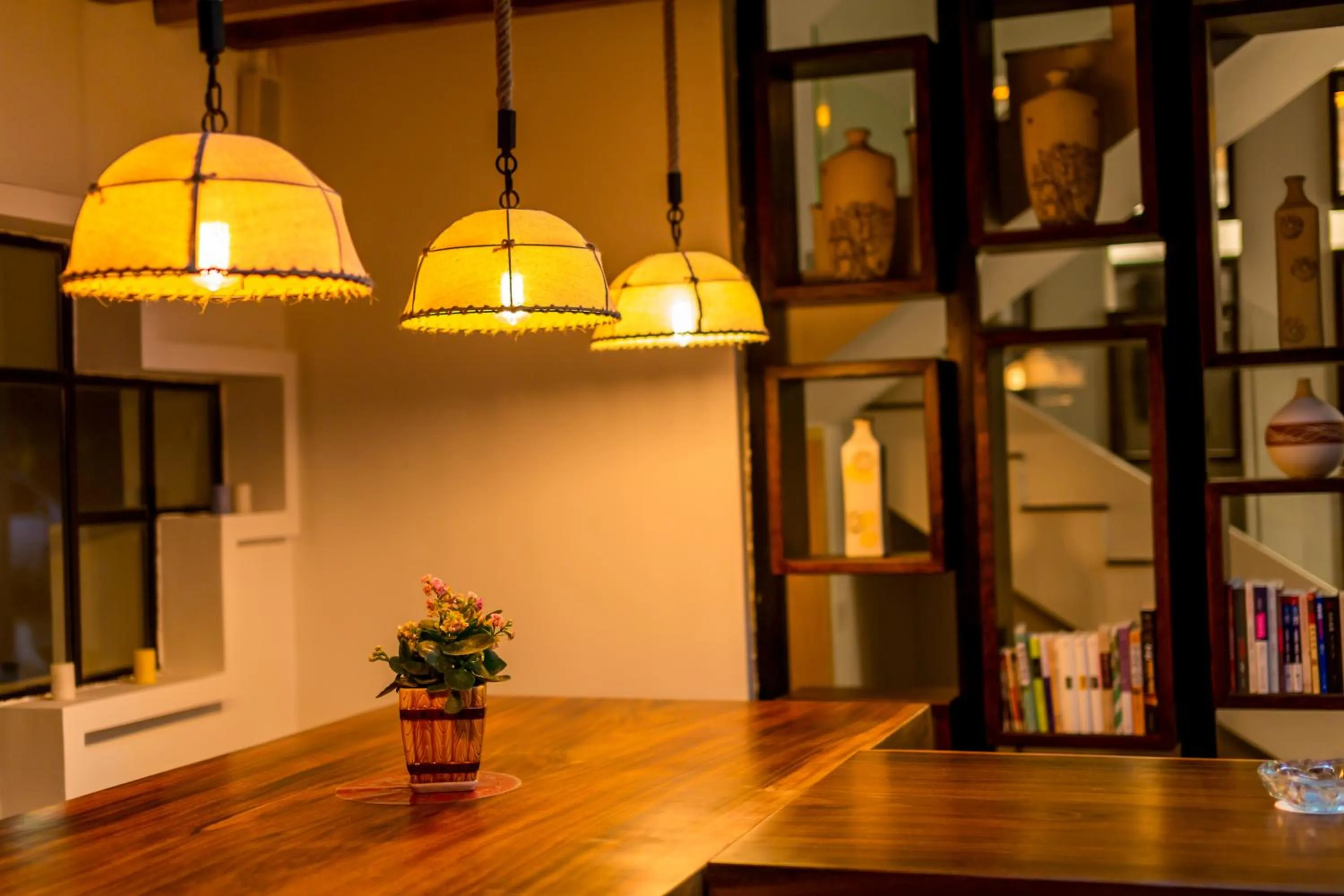 Decorative detail in Moon Flower Hotel