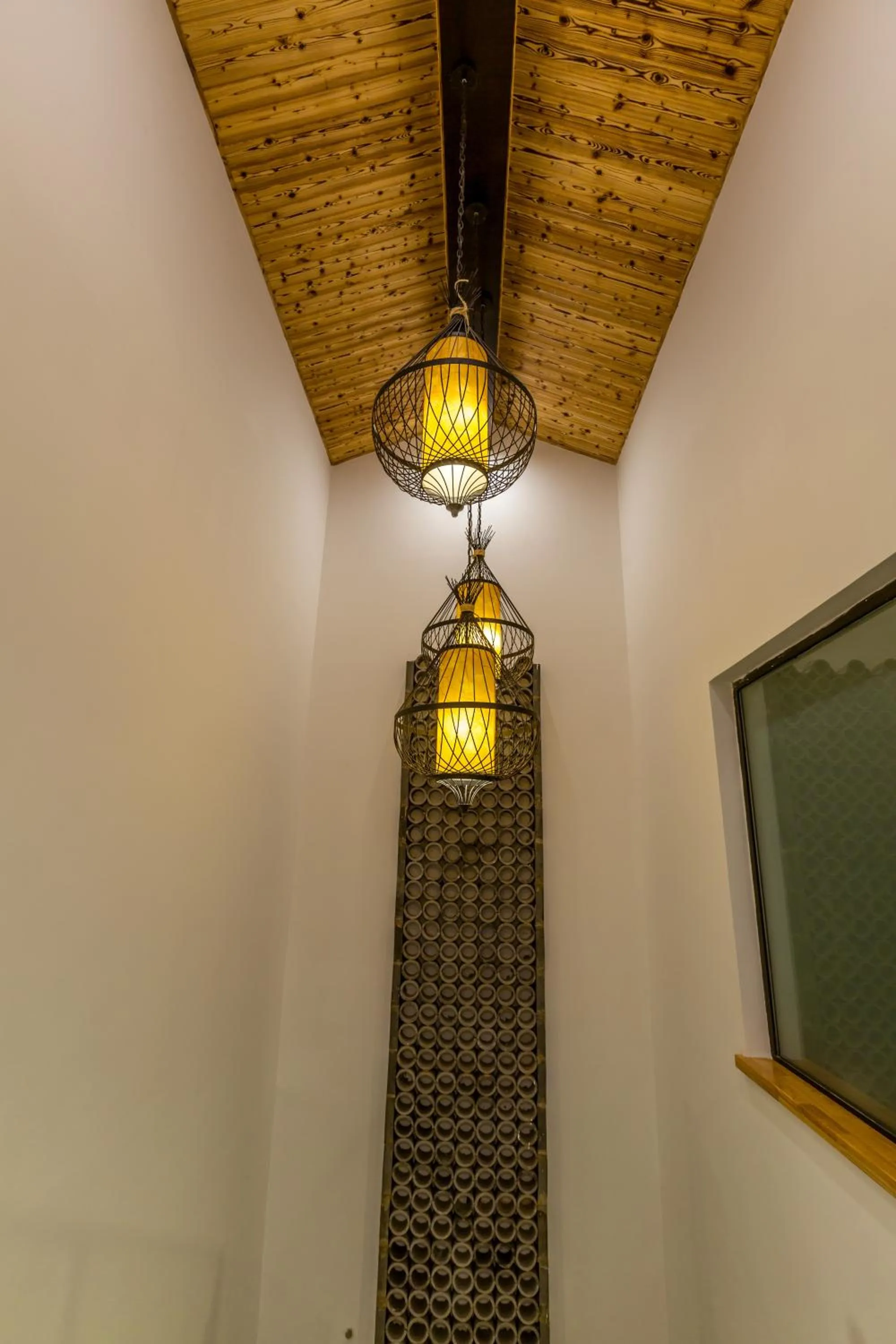 Decorative detail in Moon Flower Hotel