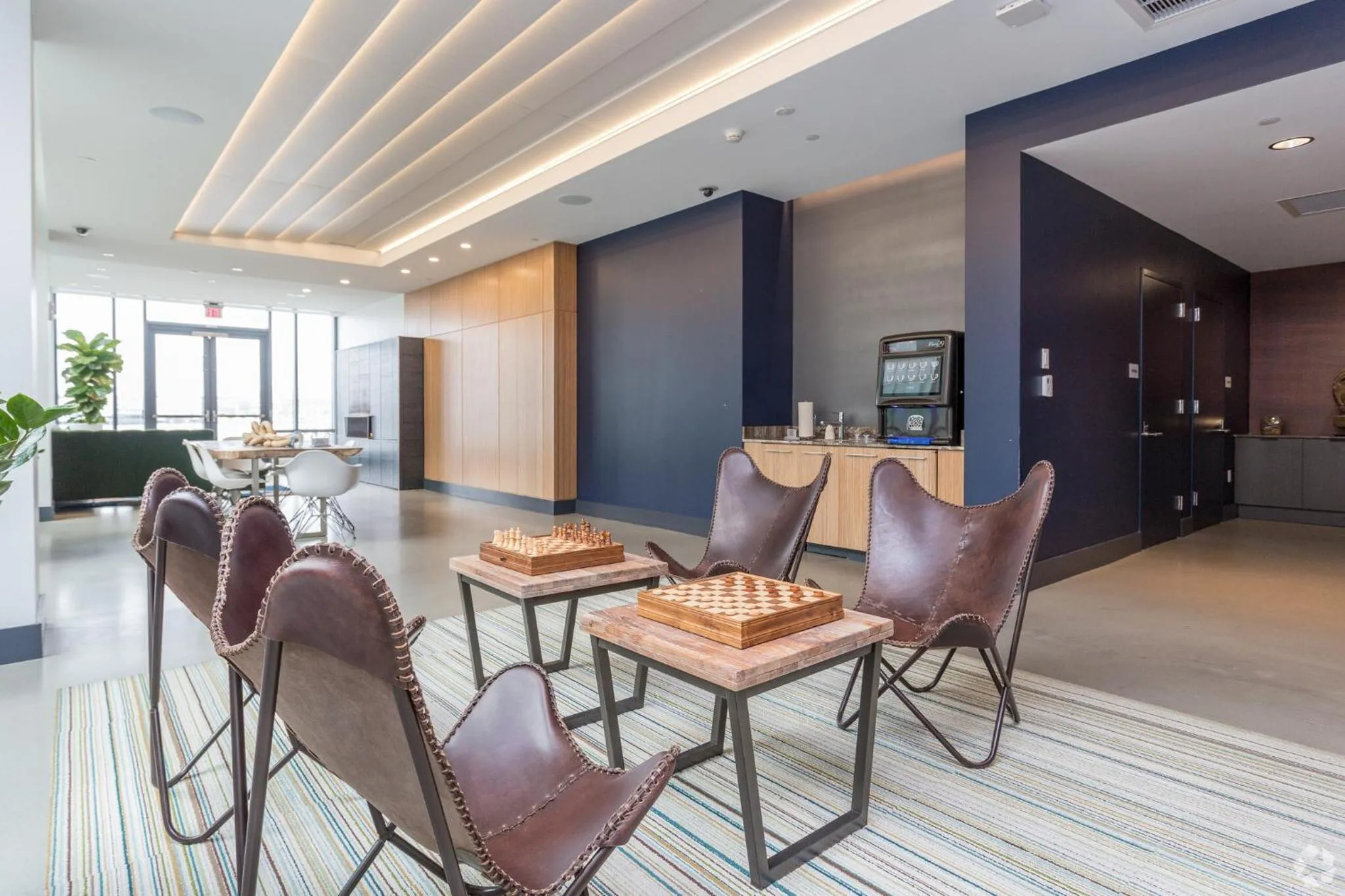 Game Room in Luxury Apartments by Hyatus Downtown Boston