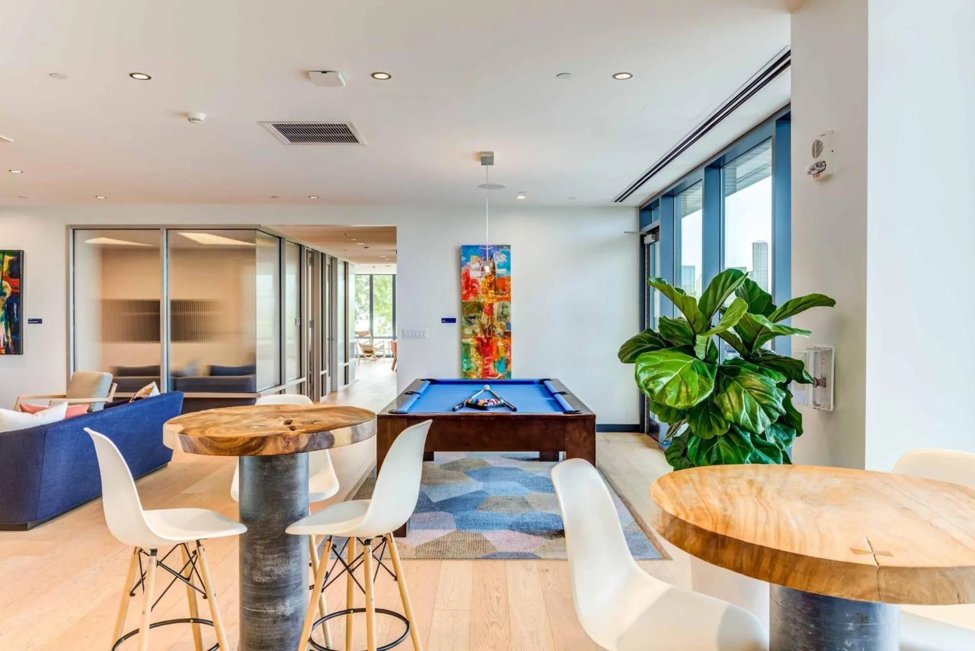 Game Room in Luxury Apartments by Hyatus Downtown Boston