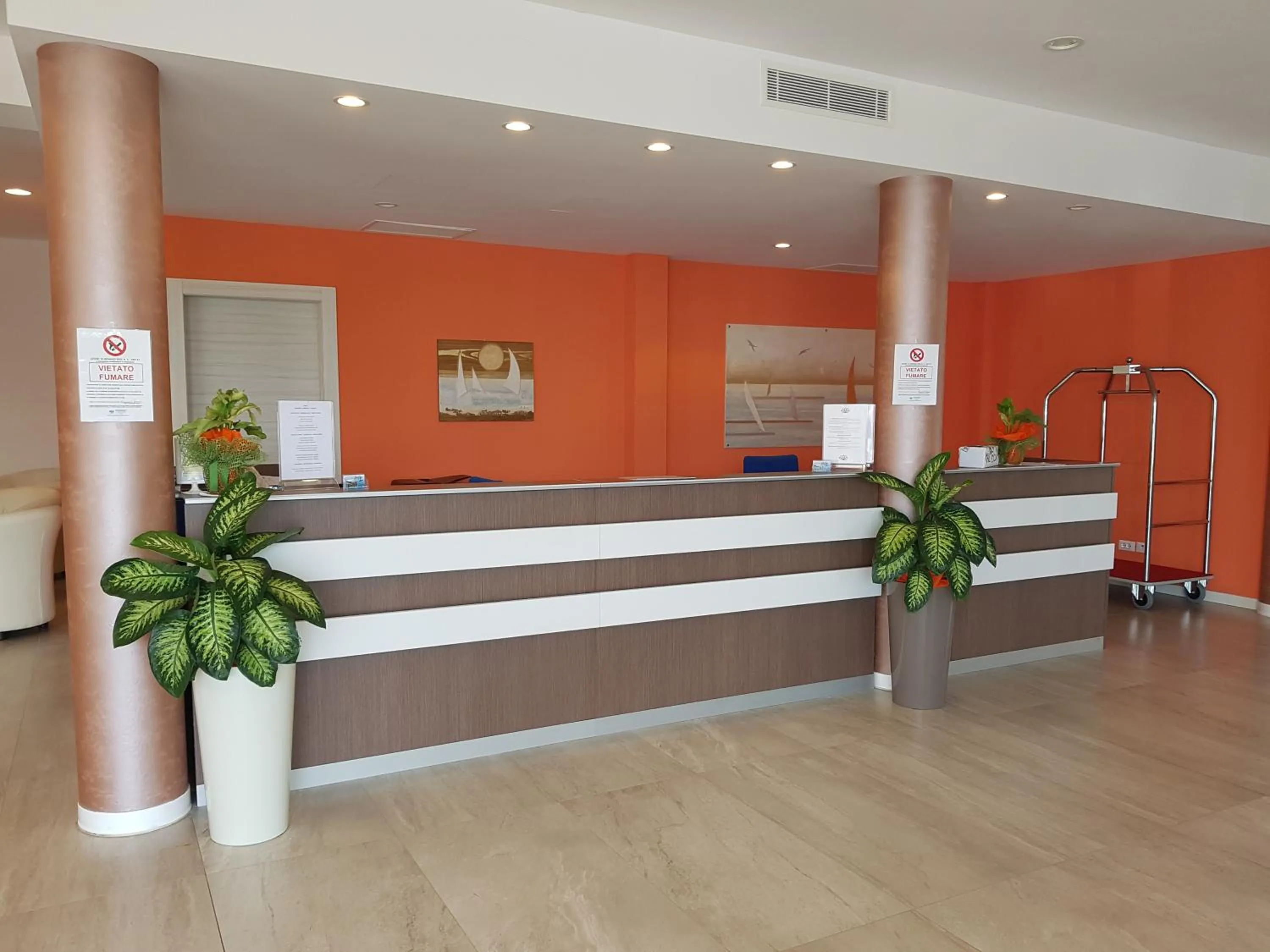 Lobby or reception in Hotel Bella Lazise