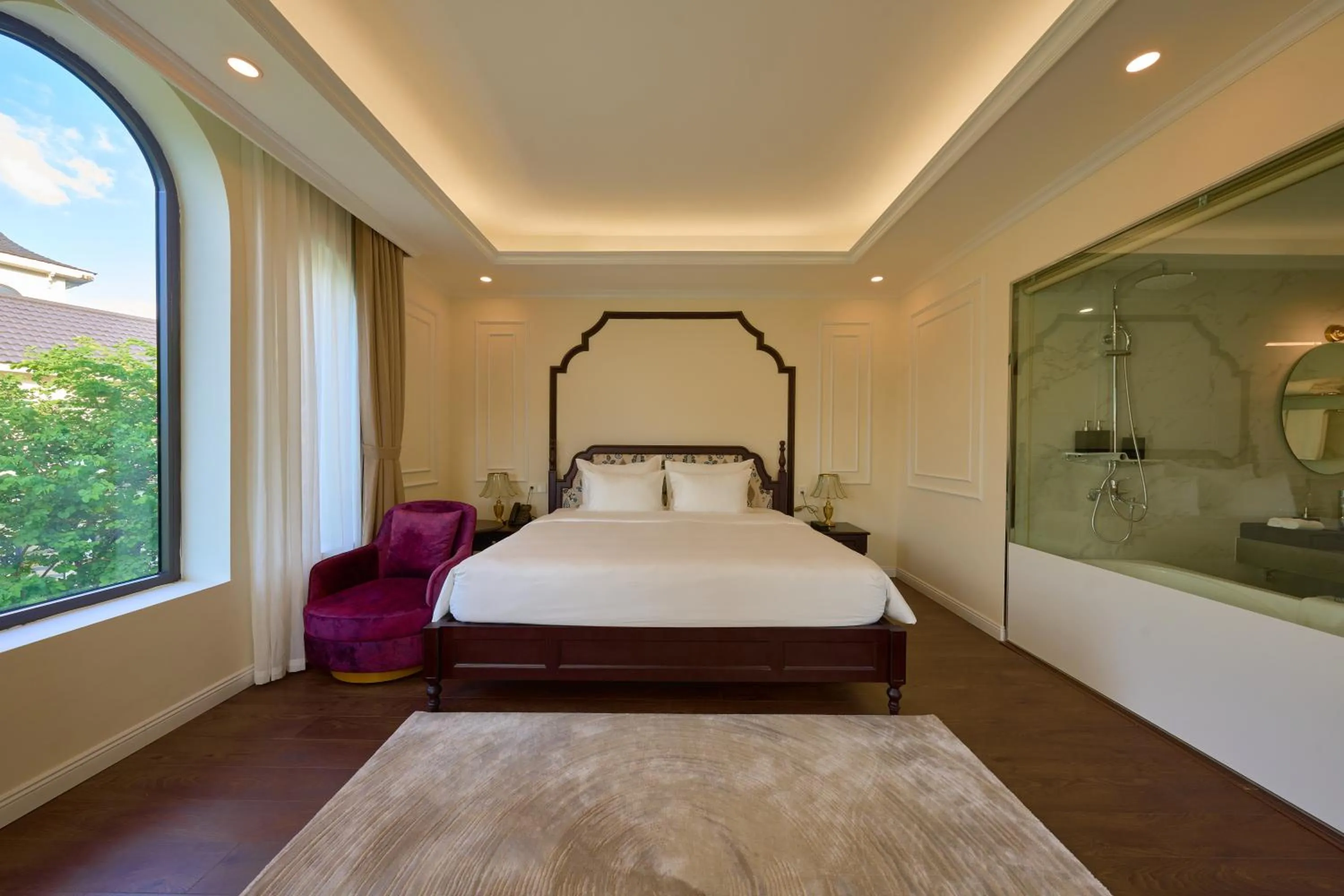 Bed in Venusgiti Hot Spring Resort & Spa