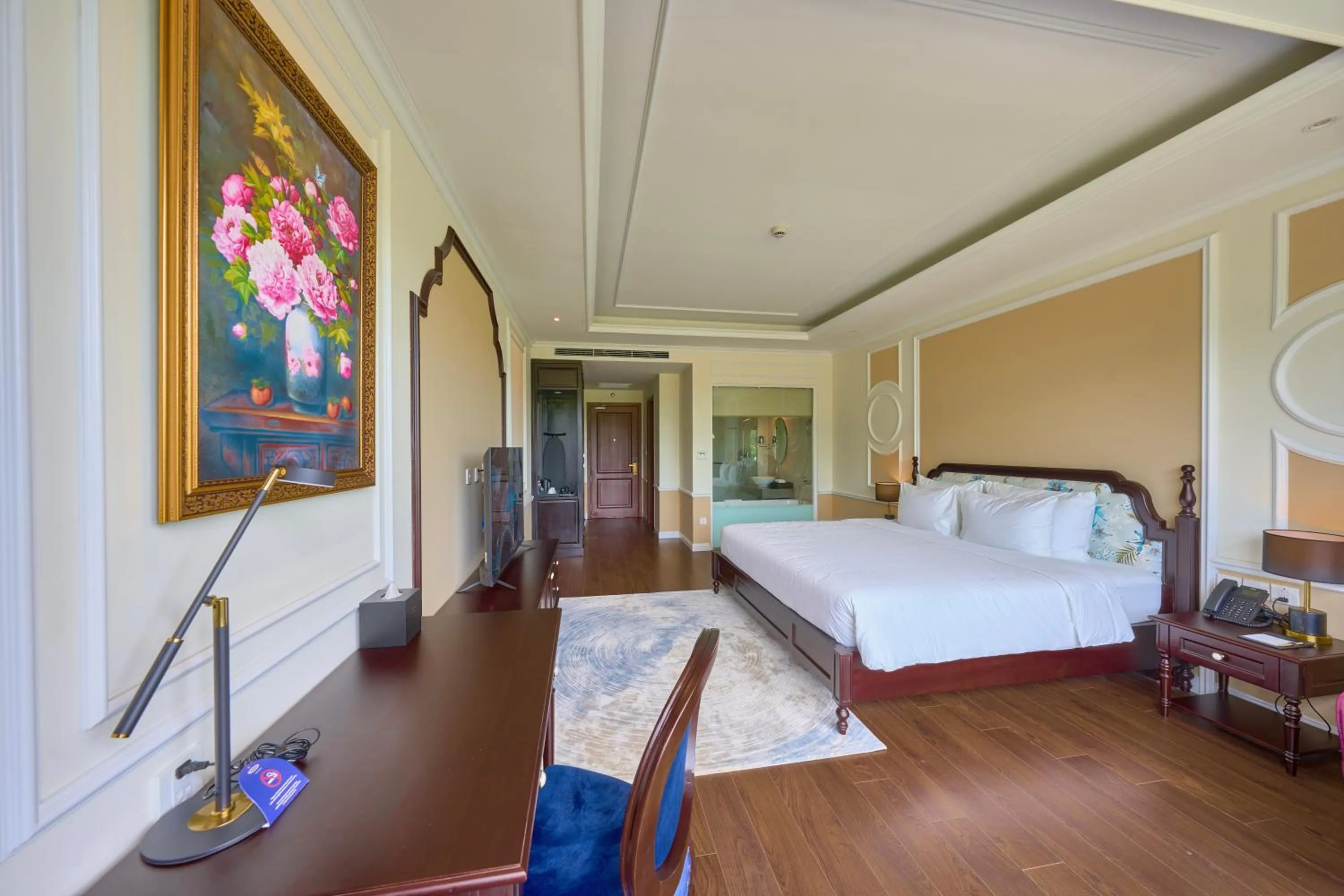 Bed in Venusgiti Hot Spring Resort & Spa