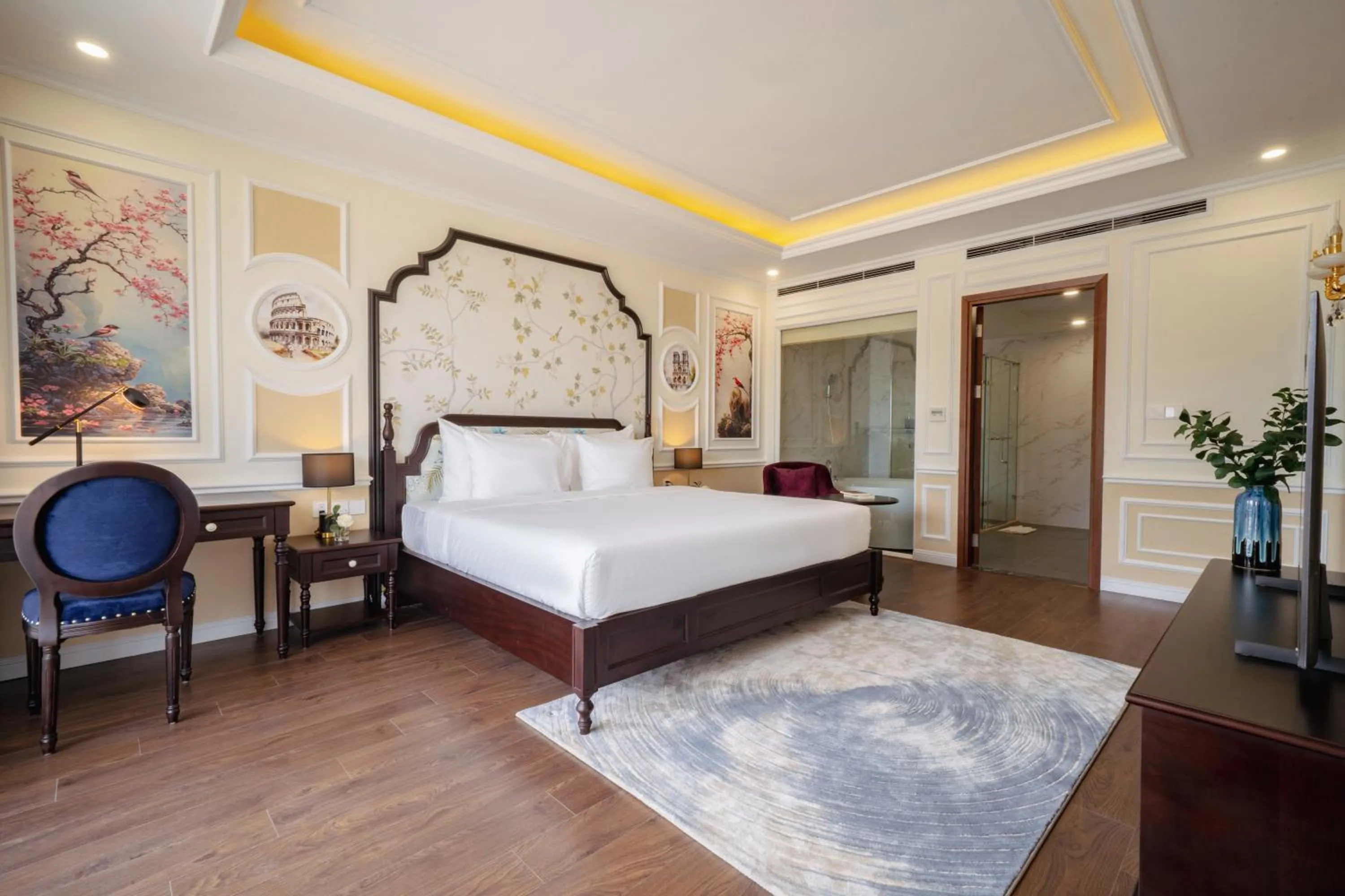 Bed in Venusgiti Hot Spring Resort & Spa