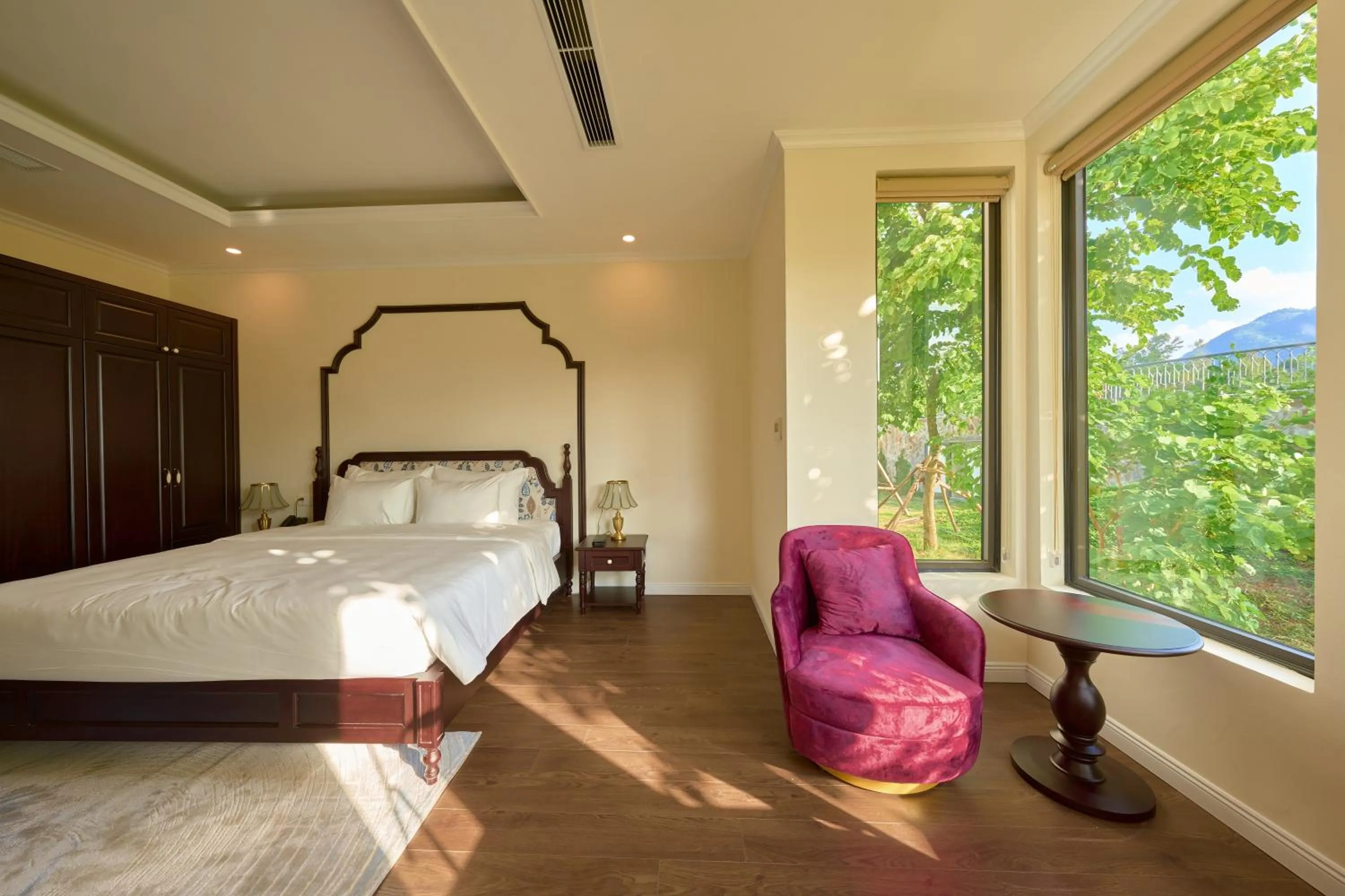 Bed in Venusgiti Hot Spring Resort & Spa