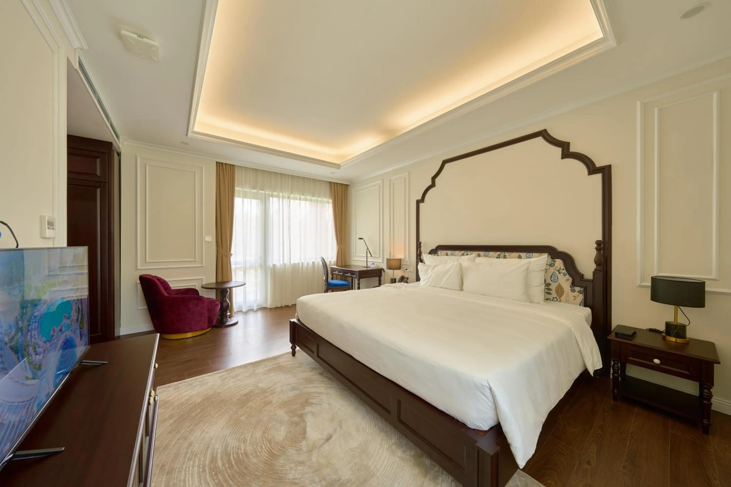 Bed in Venusgiti Hot Spring Resort & Spa