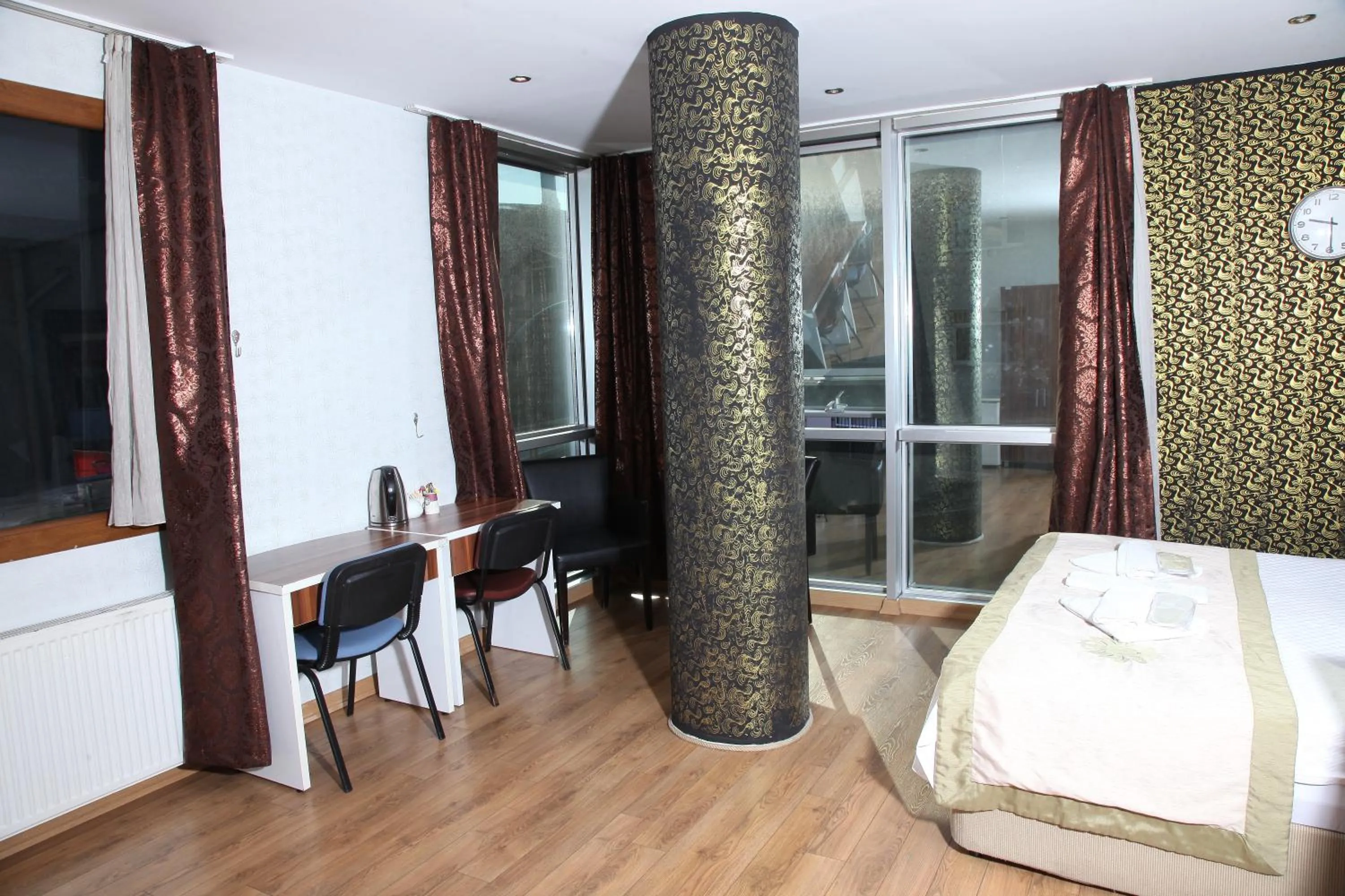 Bed in garden hill hotel