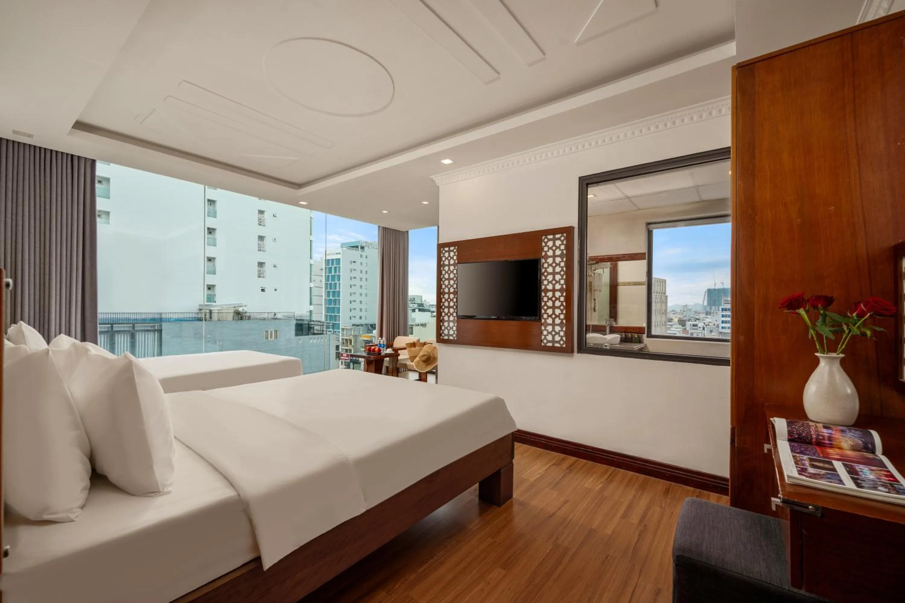 Bedroom, Bed in A9 Beach Hotel Da Nang