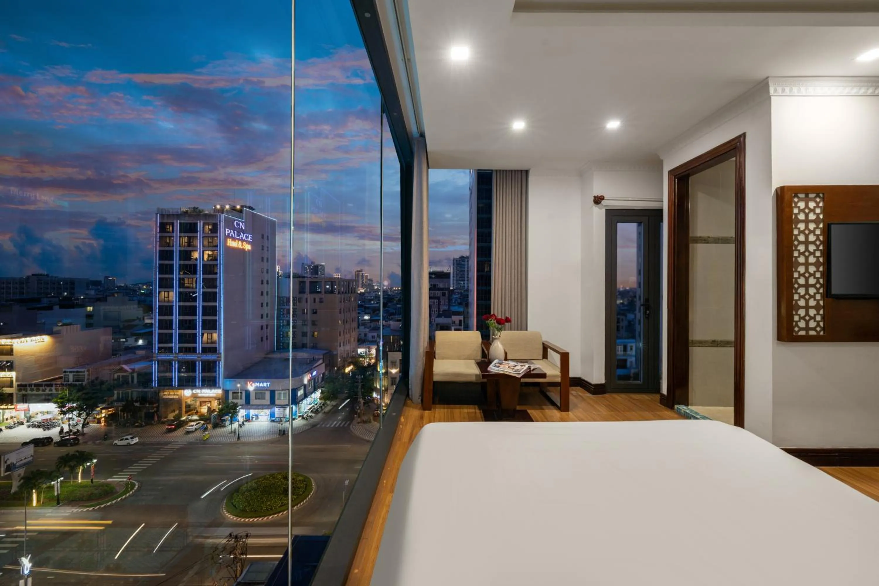 City view, Bed in A9 Beach Hotel Da Nang