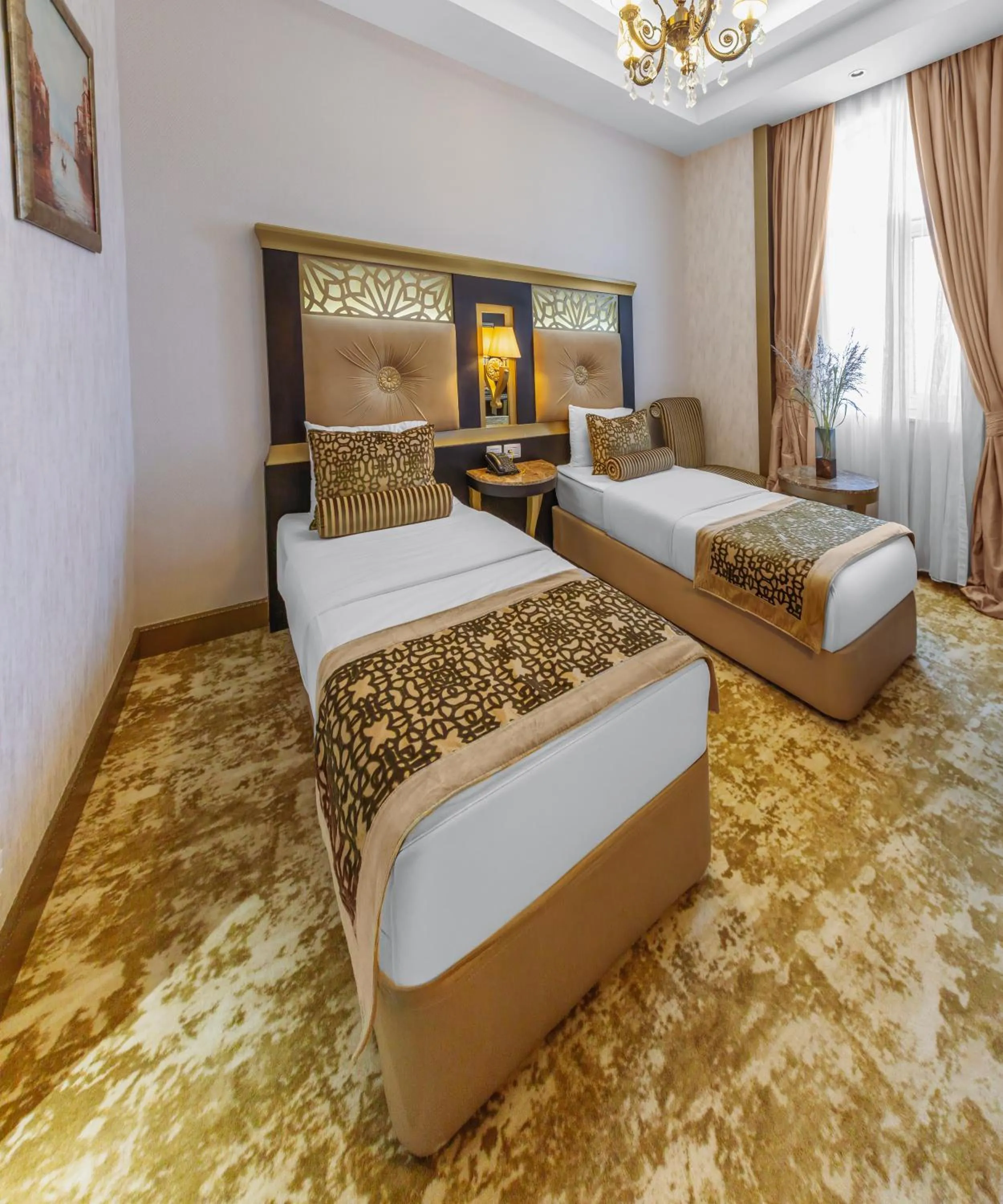 Superior Twin Room in Gabala Karvansaray Hotel