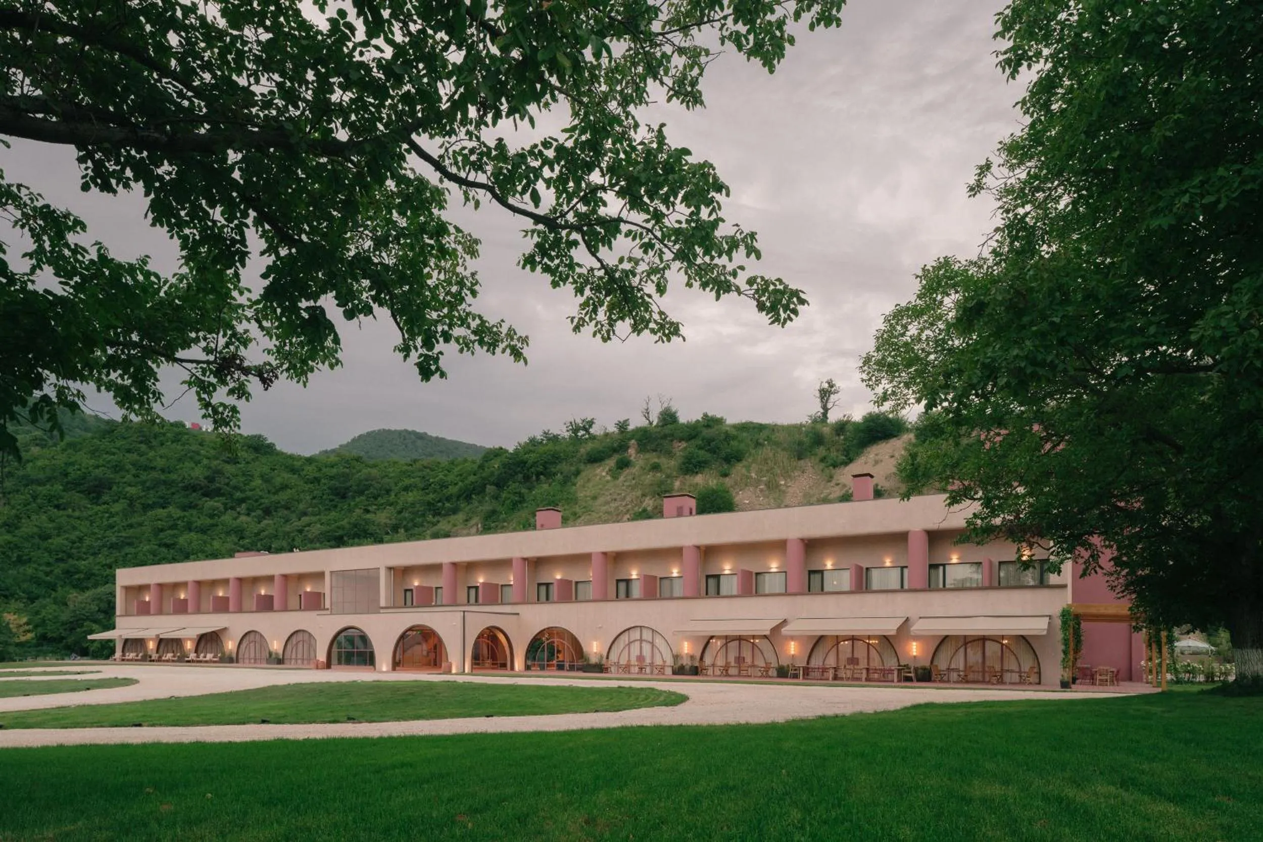 Facade/entrance in Pabellon Hotel