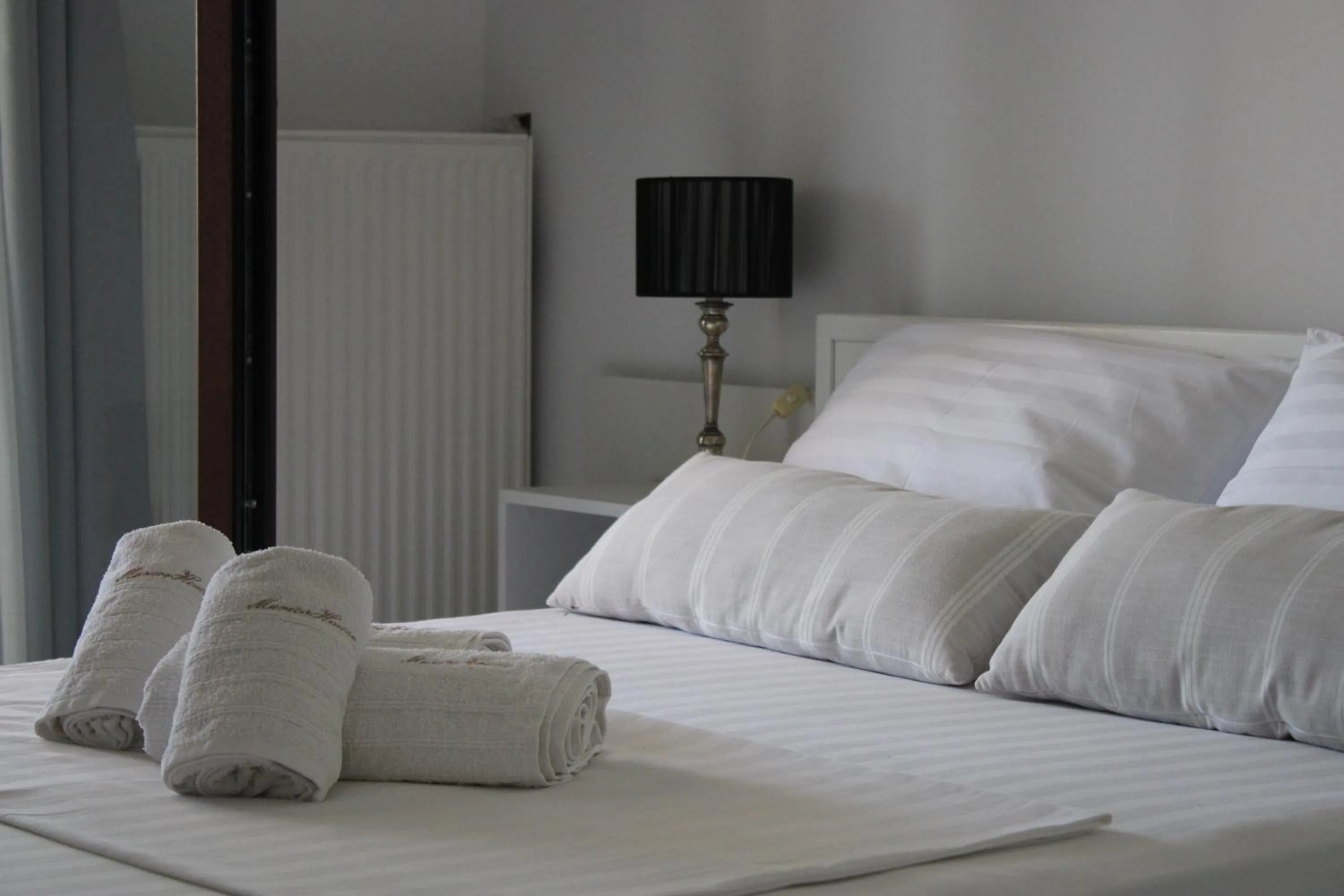 Bed in Marios Garden House