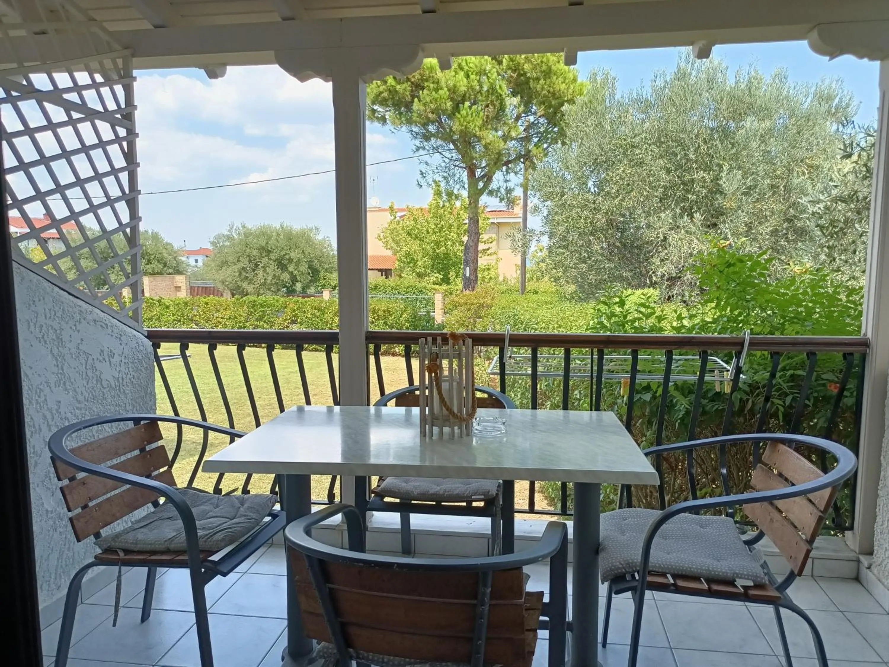 Balcony/Terrace in Marios Garden House