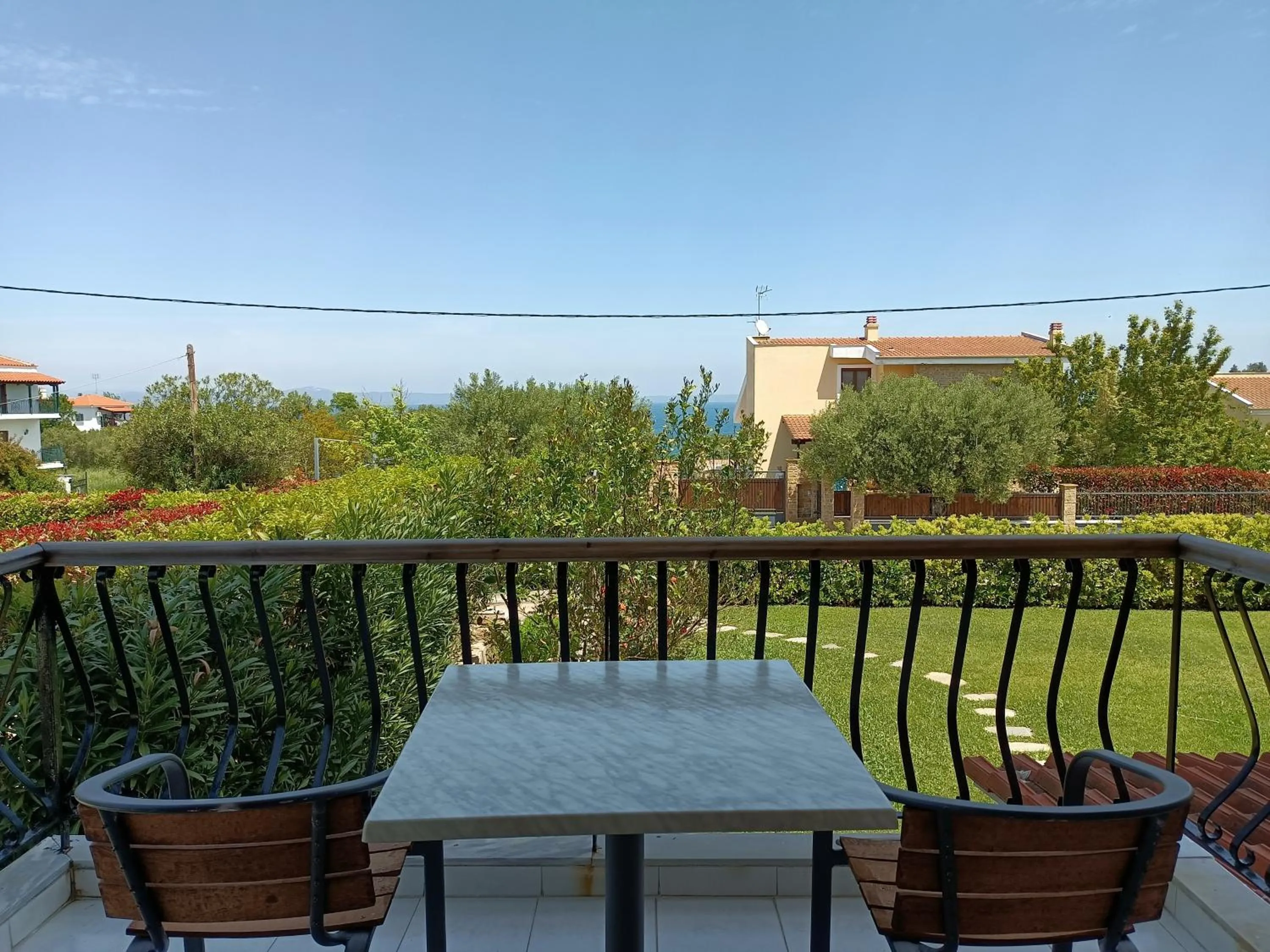 Balcony/Terrace in Marios Garden House