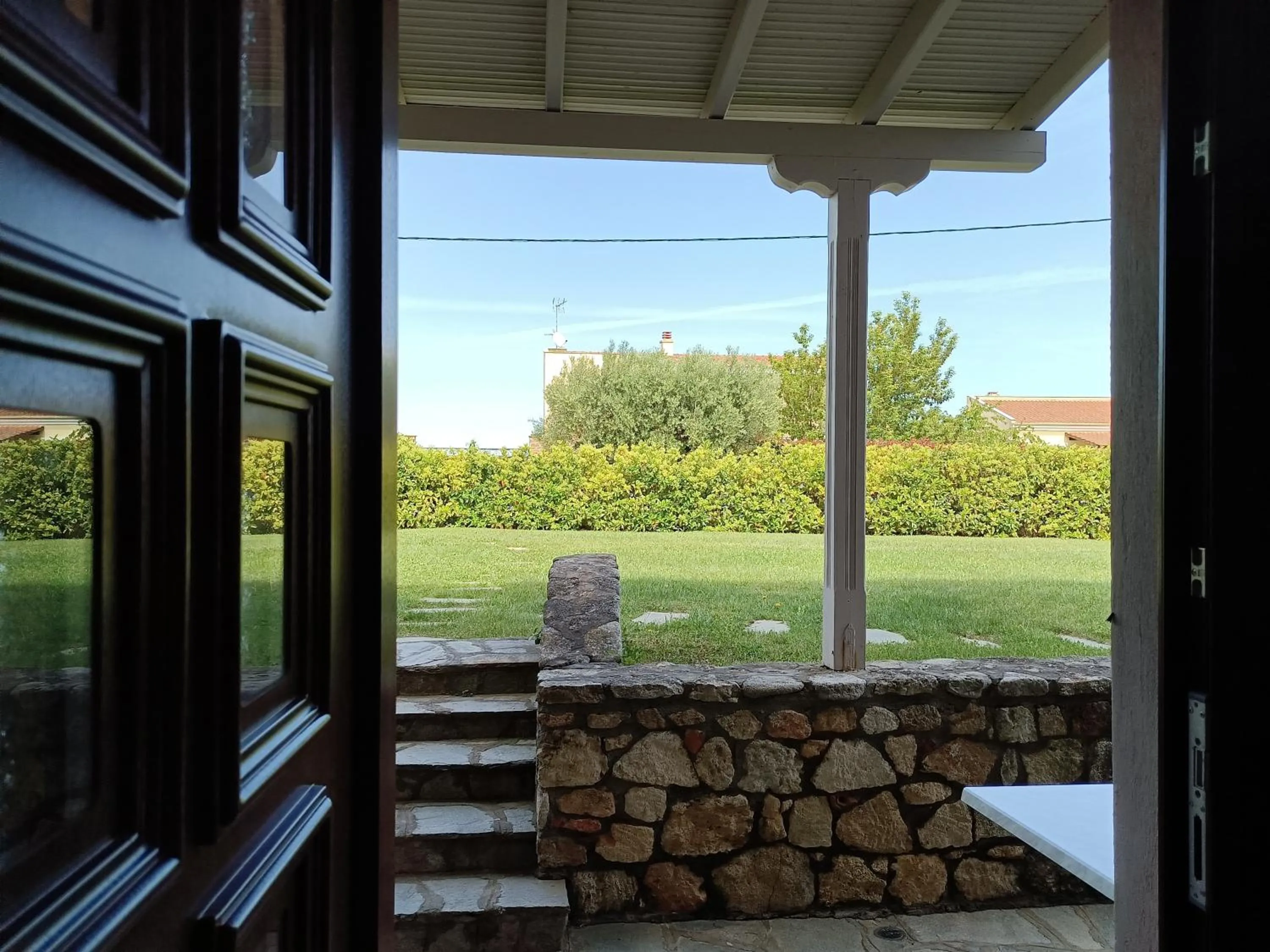 Garden view in Marios Garden House