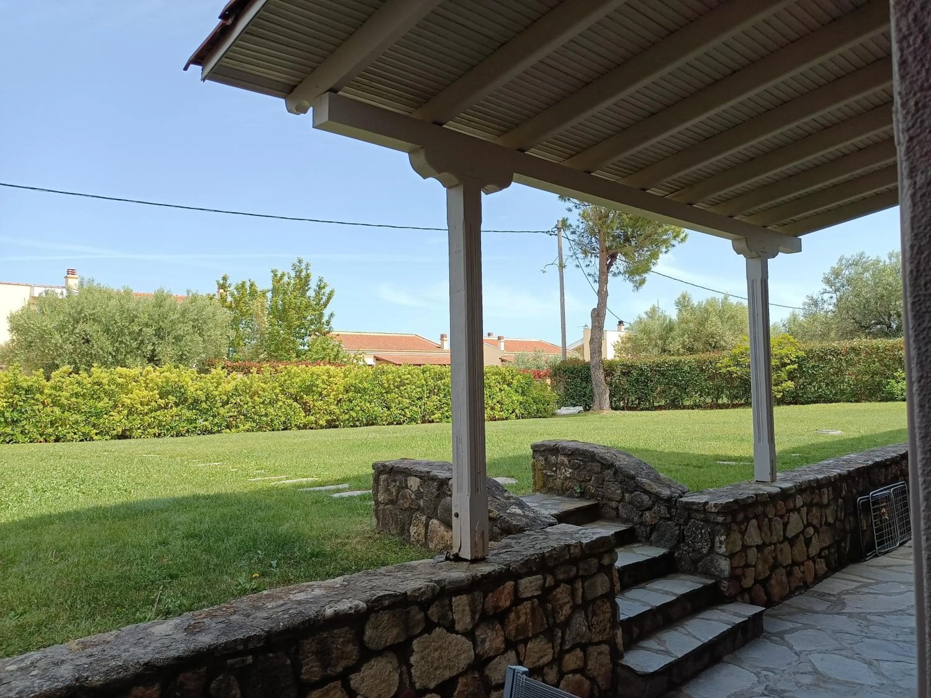 Garden view in Marios Garden House
